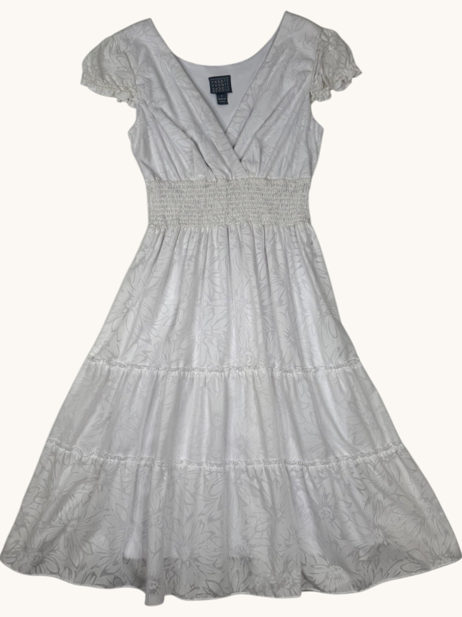 00s Rabbit Rabbit Rabbit White Dress - 8