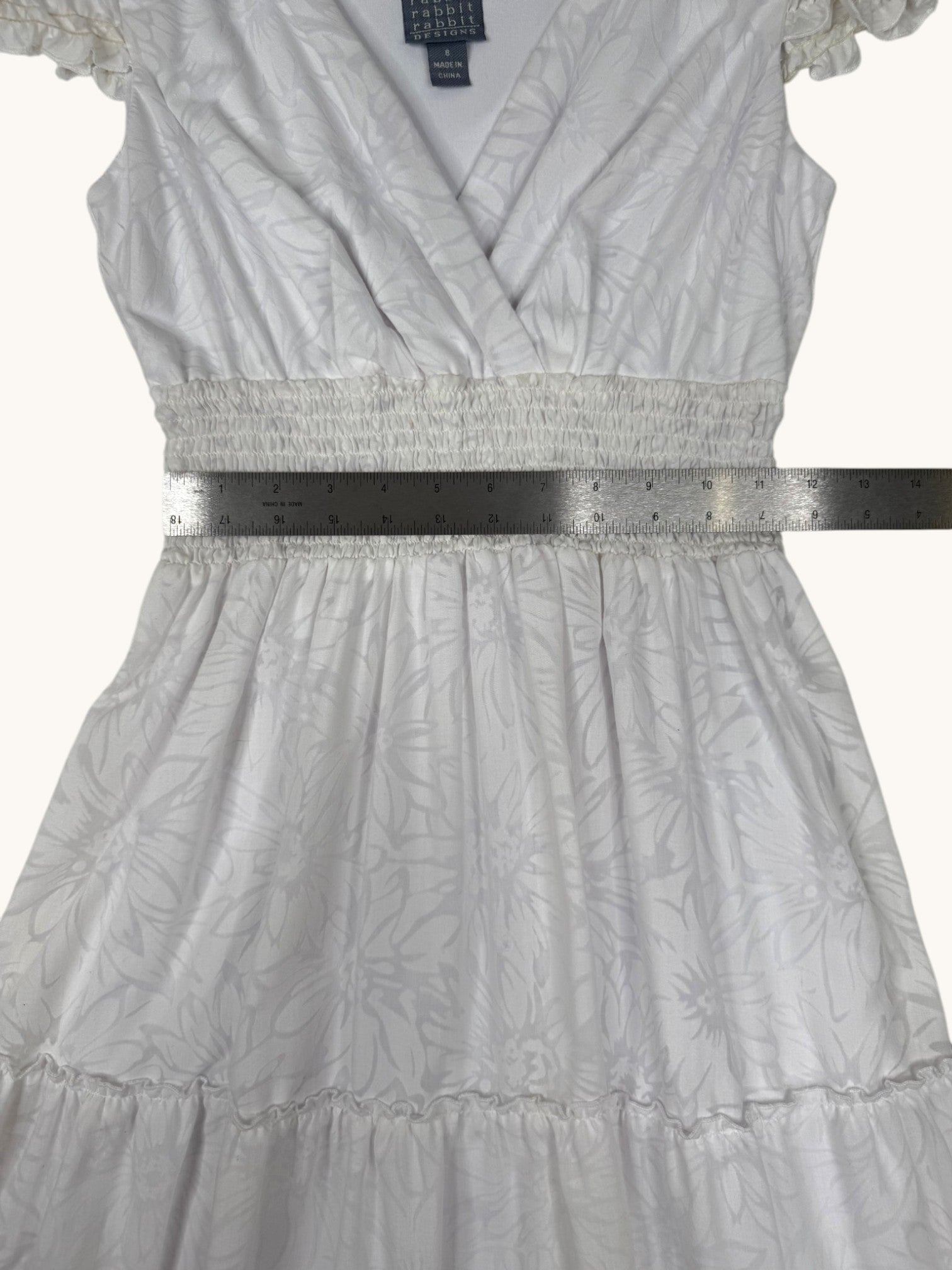 00s Rabbit Rabbit Rabbit White Dress - 8
