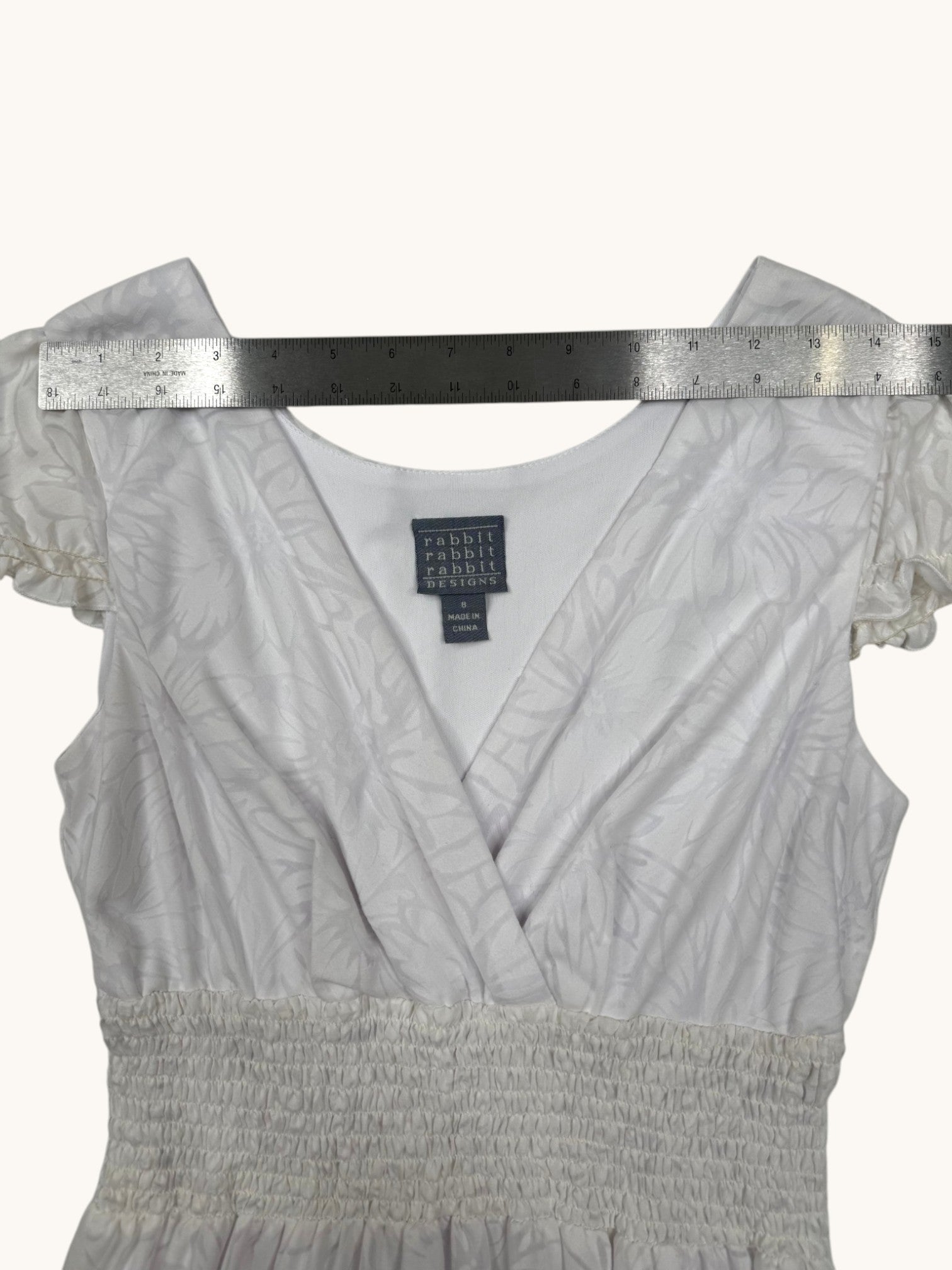 00s Rabbit Rabbit Rabbit White Dress - 8