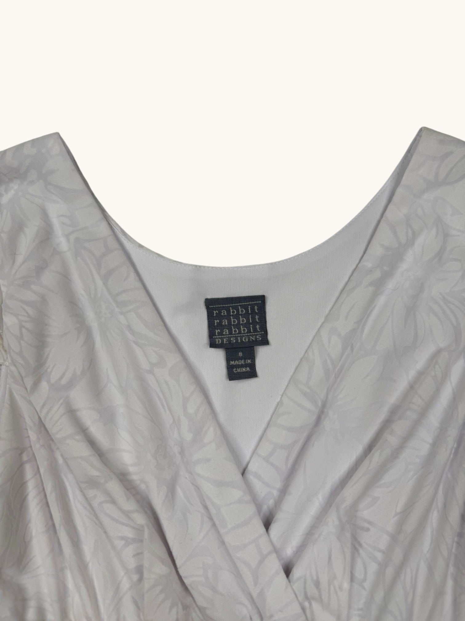 00s Rabbit Rabbit Rabbit White Dress - 8