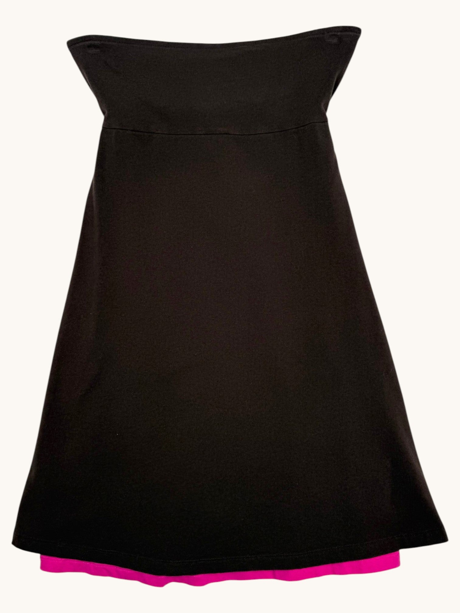 00s Victoria's Secret Brown Strapless Dress - XS