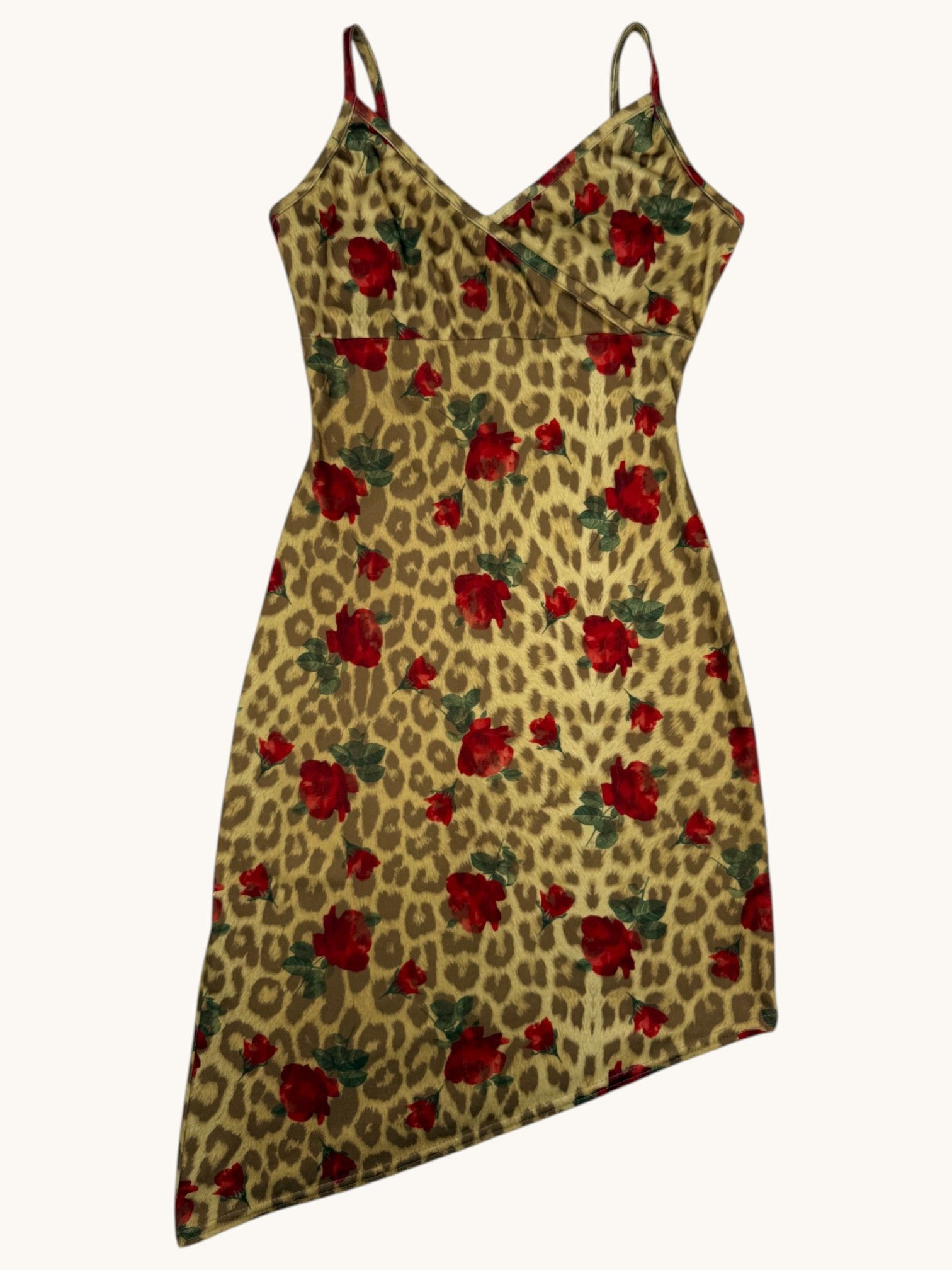 90s A. Aubrey Floral Dress - S