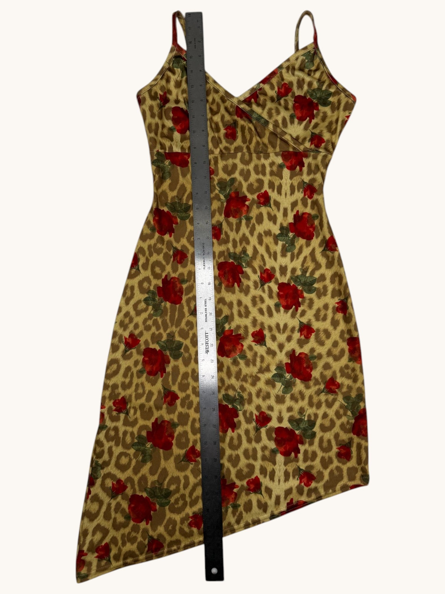 90s A. Aubrey Floral Dress - S