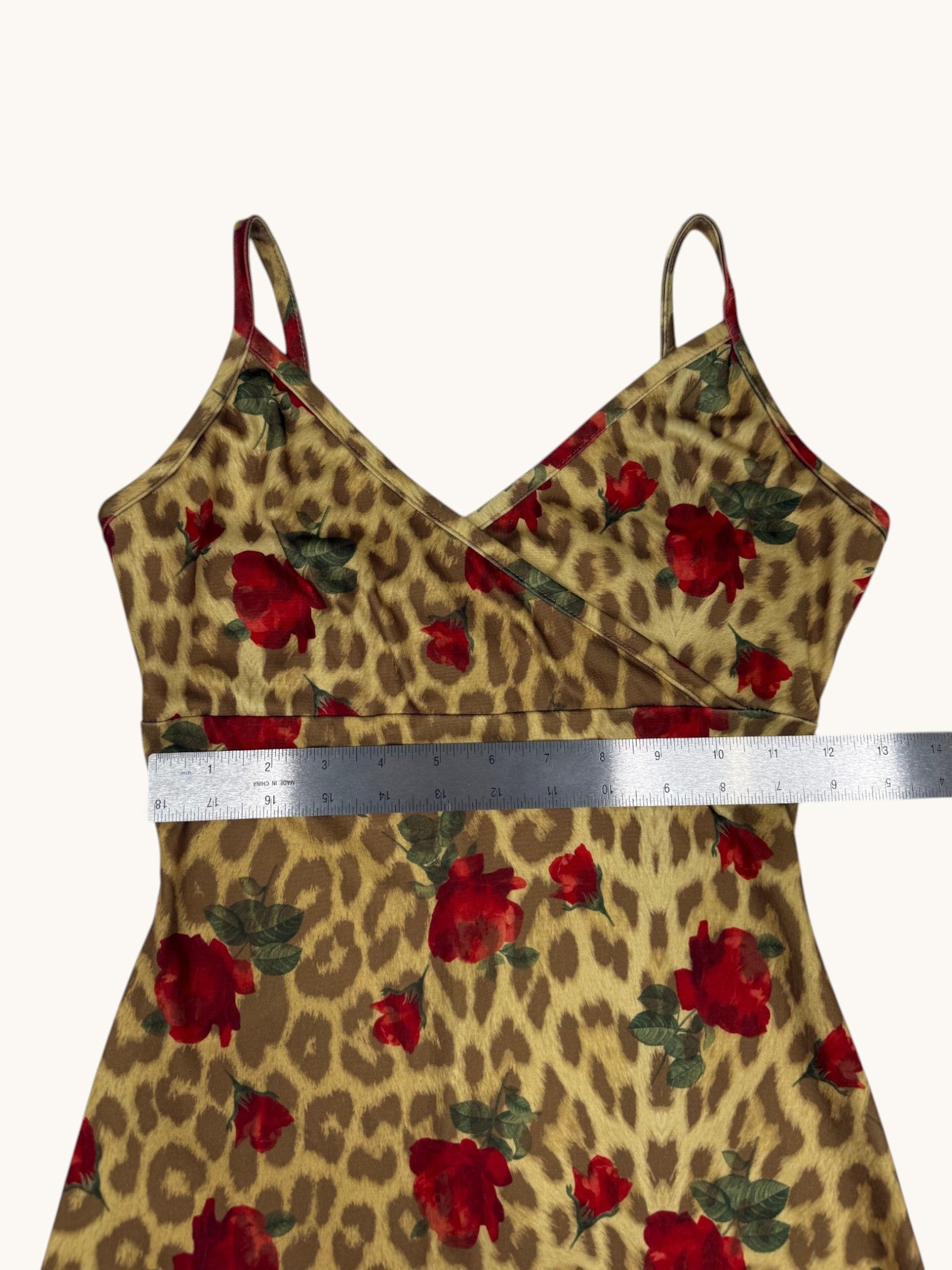 90s A. Aubrey Floral Dress - S