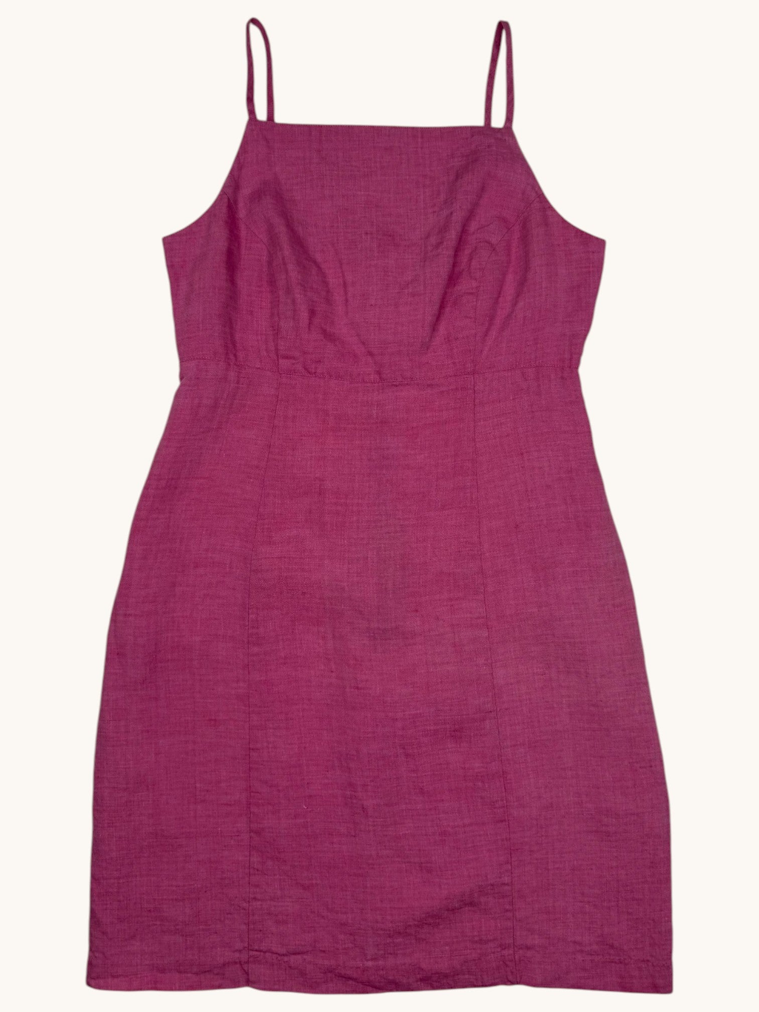 00s Gap Pink Linen Dress - 10