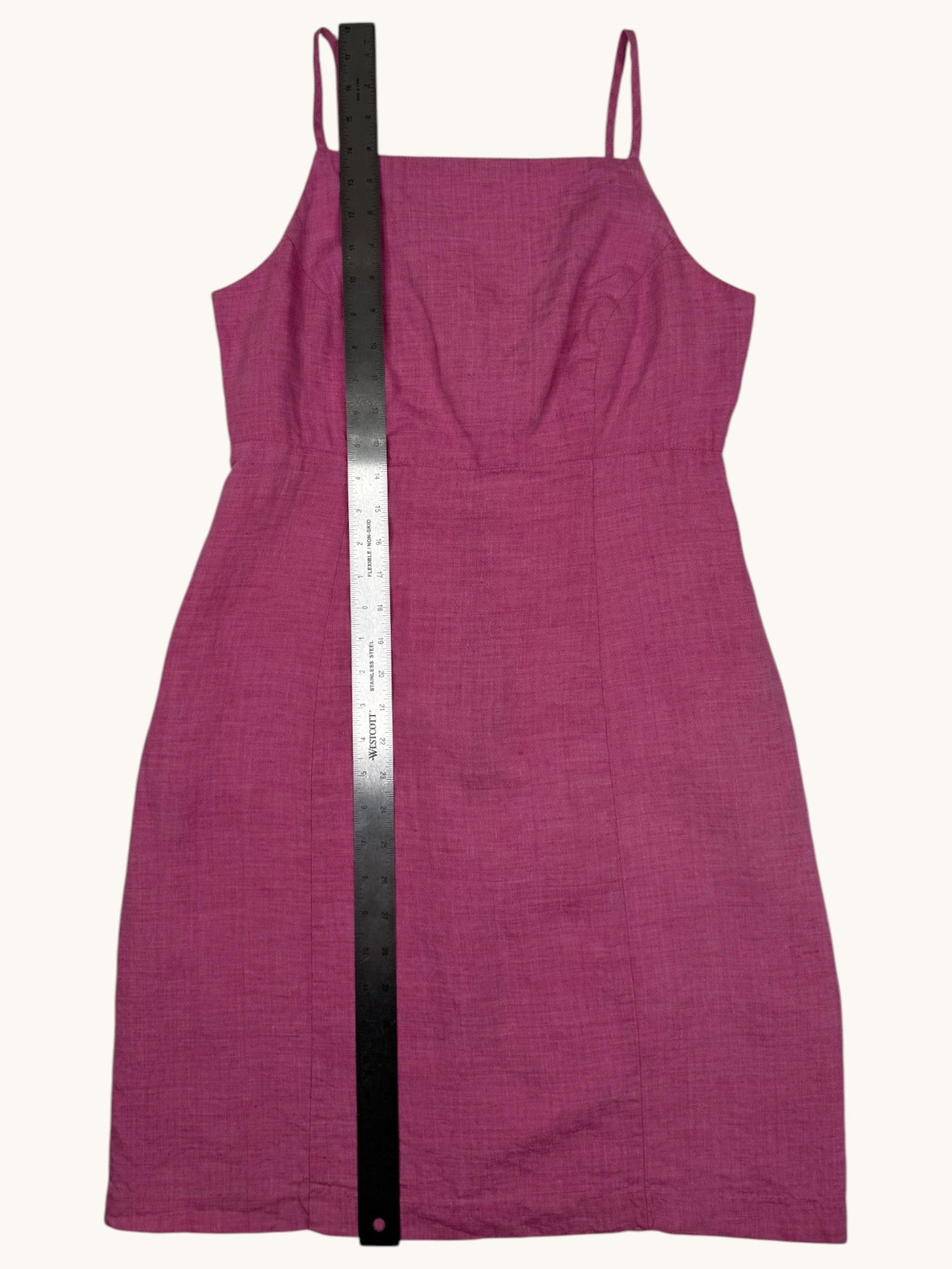 00s Gap Pink Linen Dress - 10