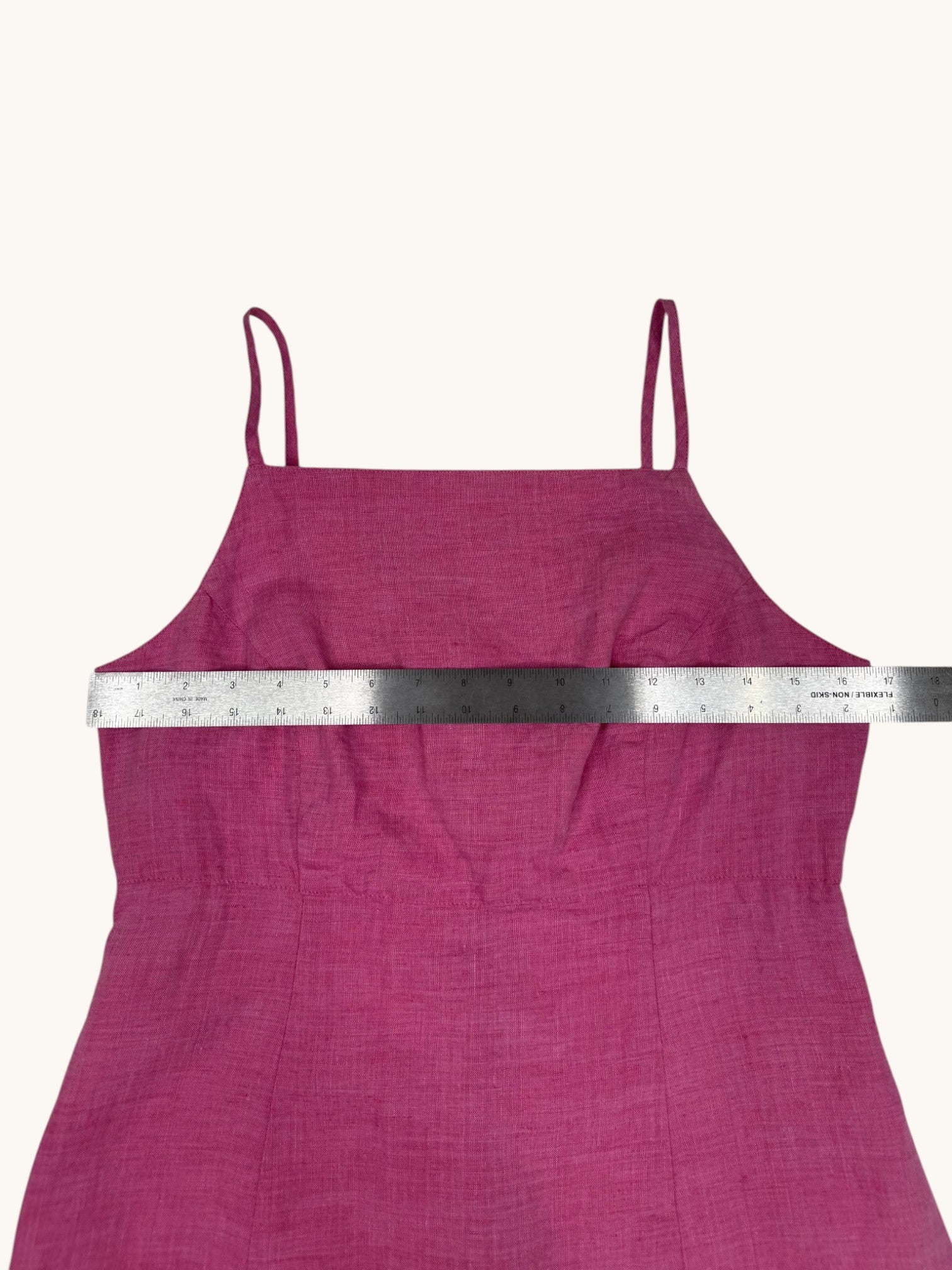 00s Gap Pink Linen Dress - 10