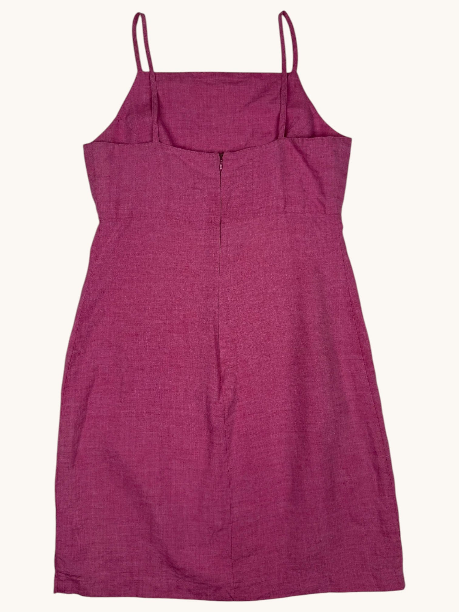 00s Gap Pink Linen Dress - 10