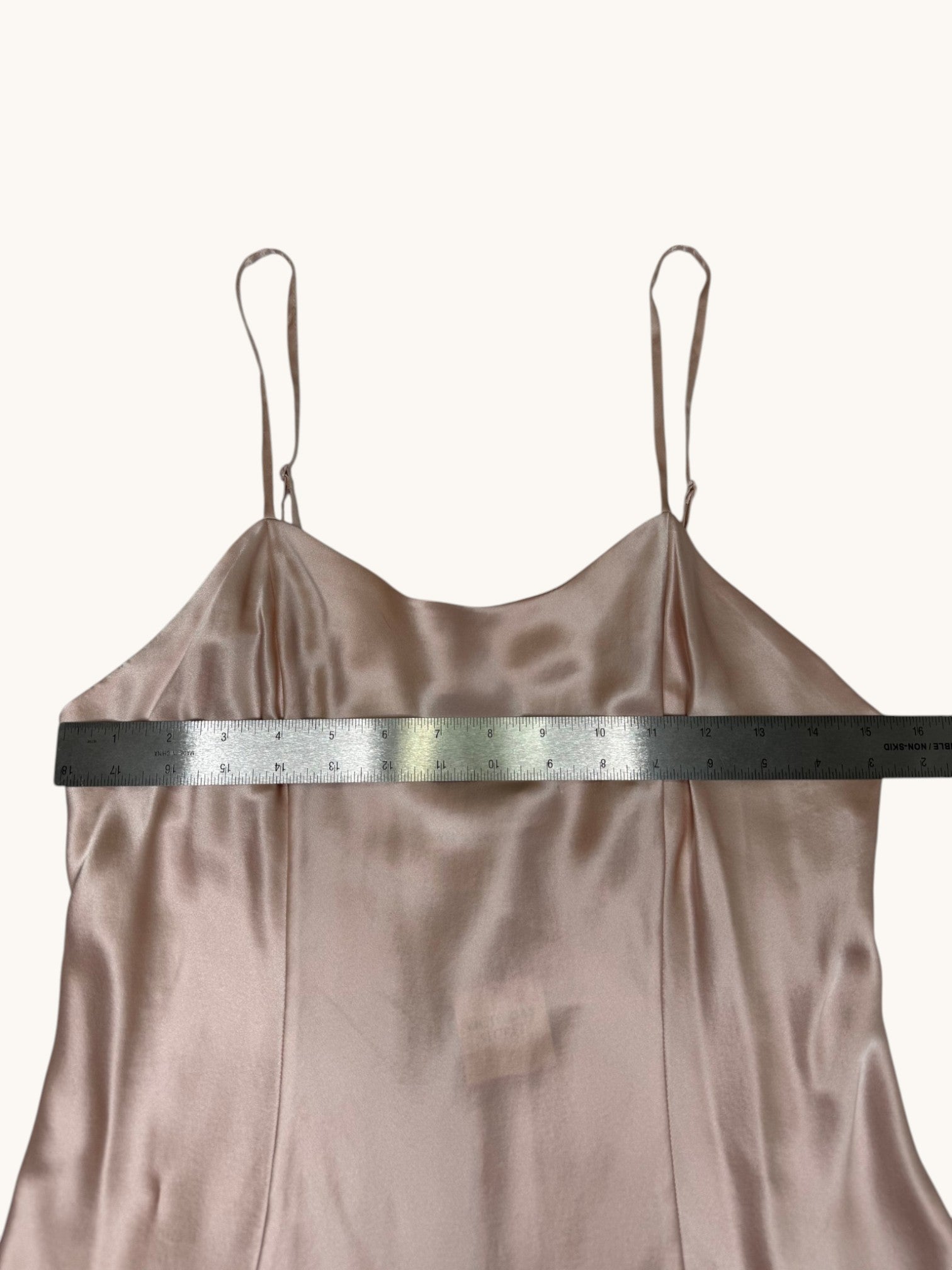 00s Victoria's Secret Pink Silk Slip Dress - M
