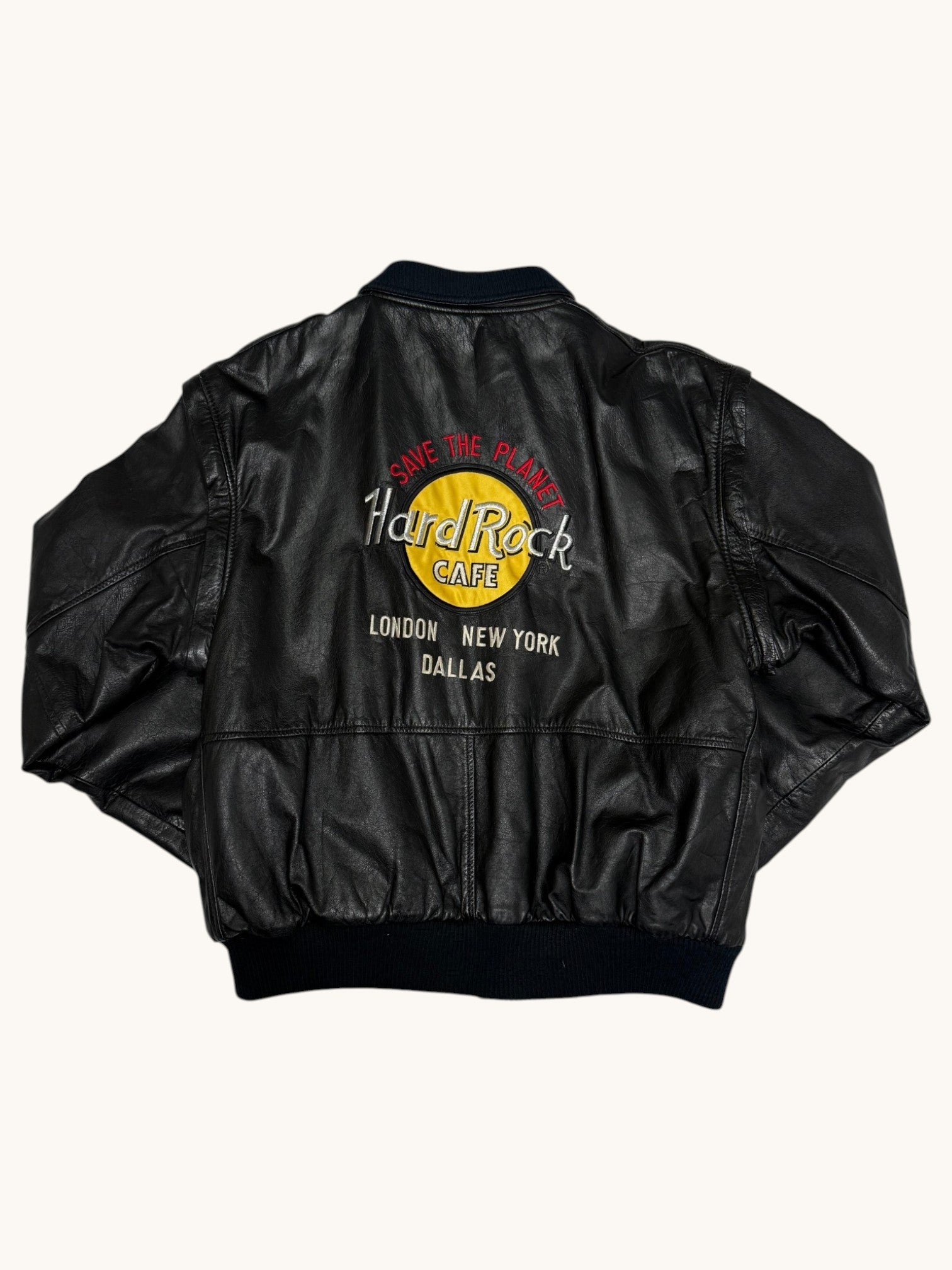 90s Concepts by Moricci Black Leather Jacket - M