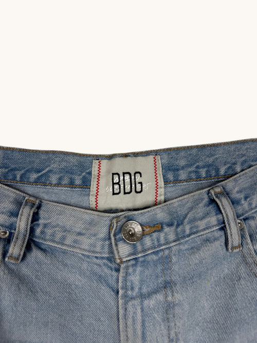 00s BDG Blue Denim Shorts - 36/32