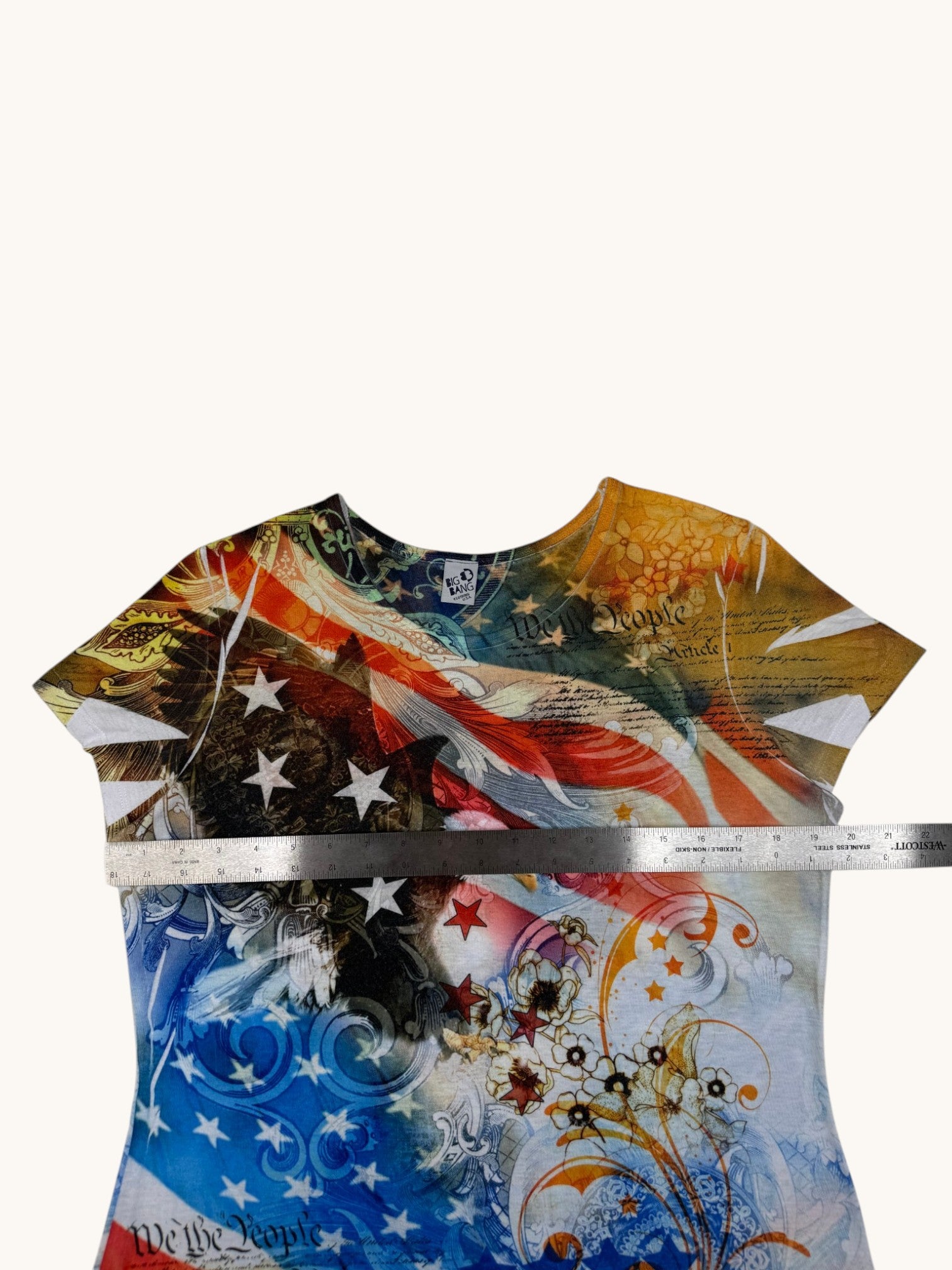 00s Big Bang Clothing USA American Flag Tee - XL