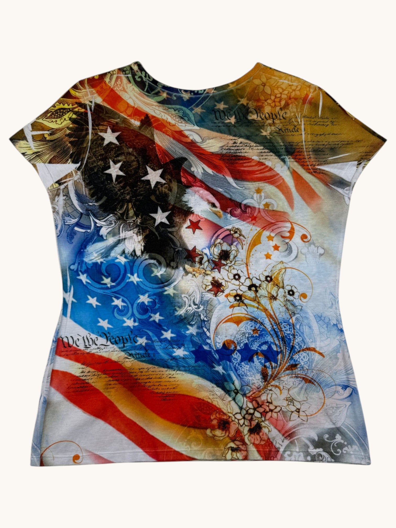 00s Big Bang Clothing USA American Flag Tee - XL