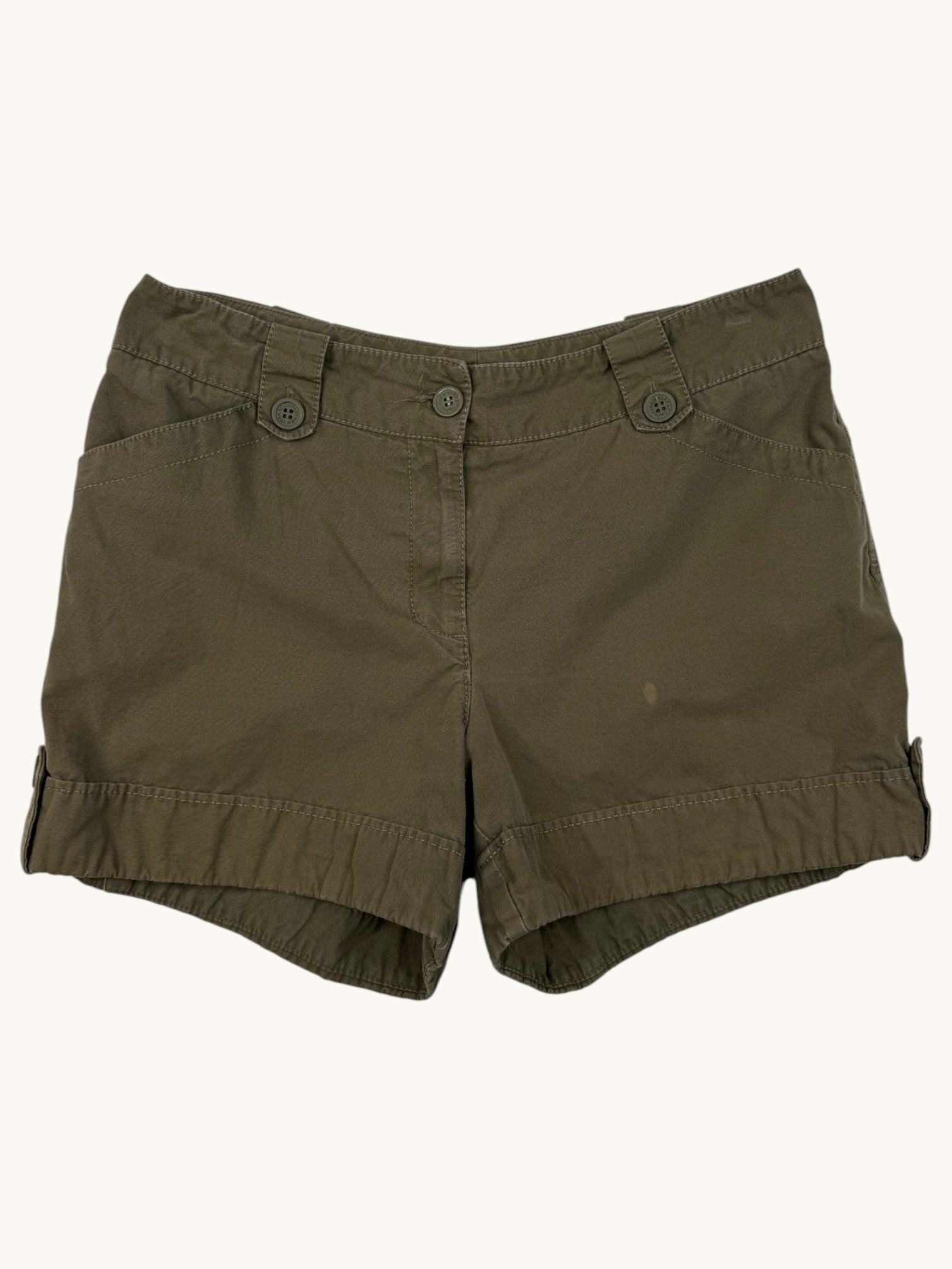 00s New York & Company Green Shorts - 6