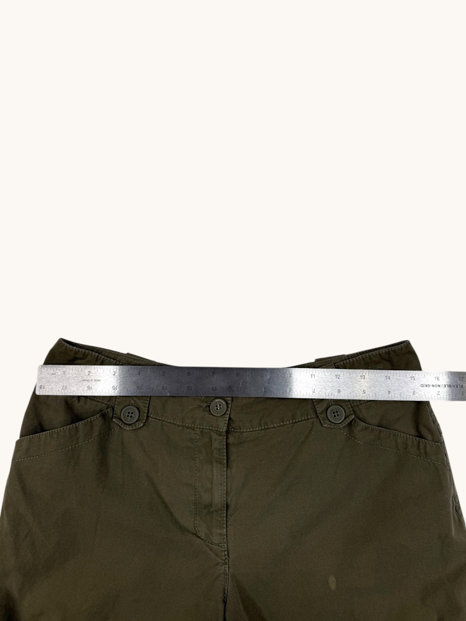 00s New York & Company Green Shorts - 6