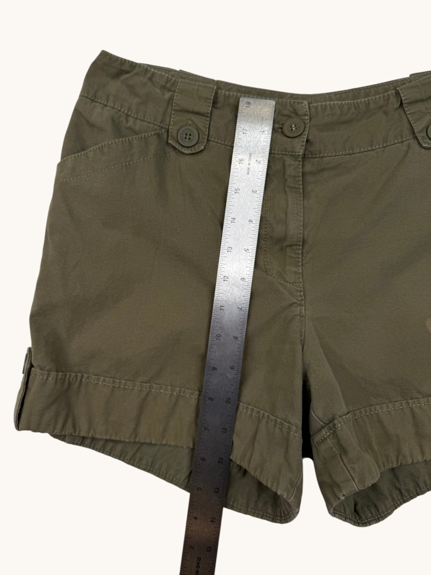 00s New York & Company Green Shorts - 6