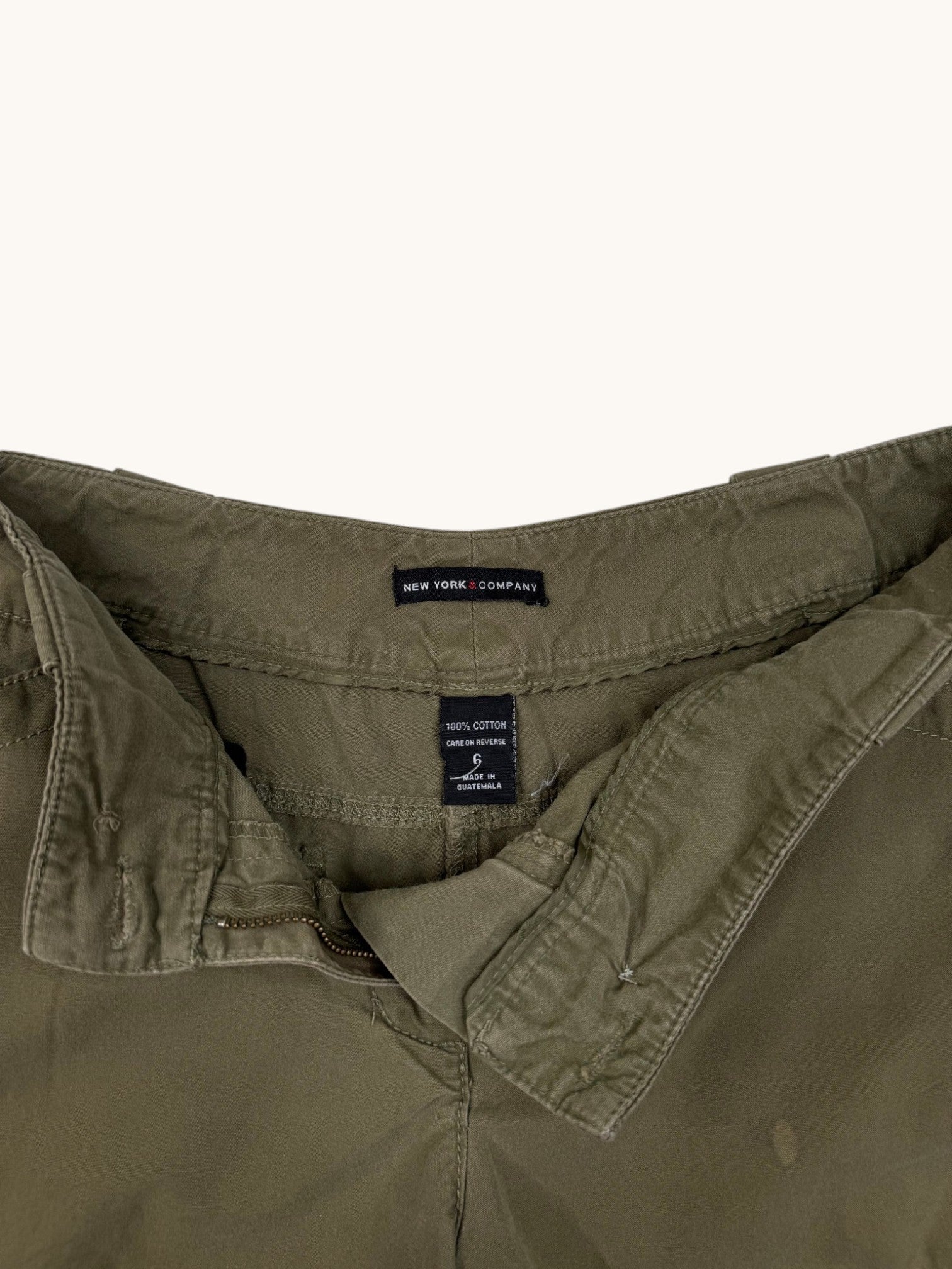 00s New York & Company Green Shorts - 6