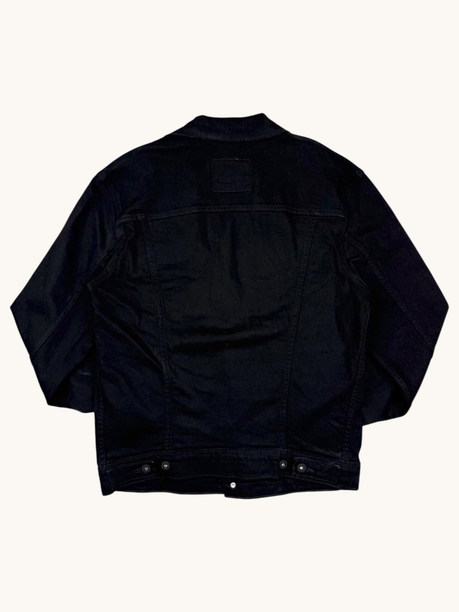 Levi's Black Denim Jacket - M
