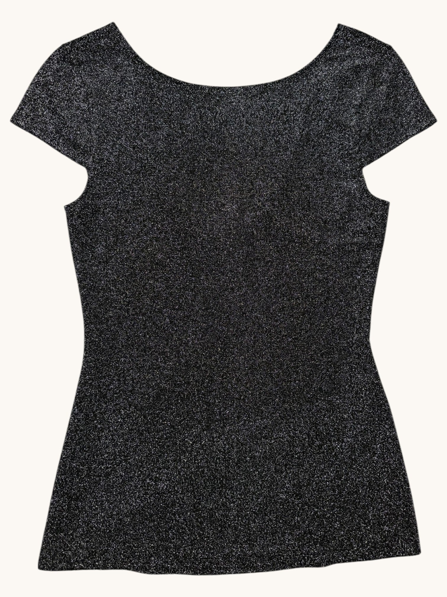 Express Black Sparkle Top - XS