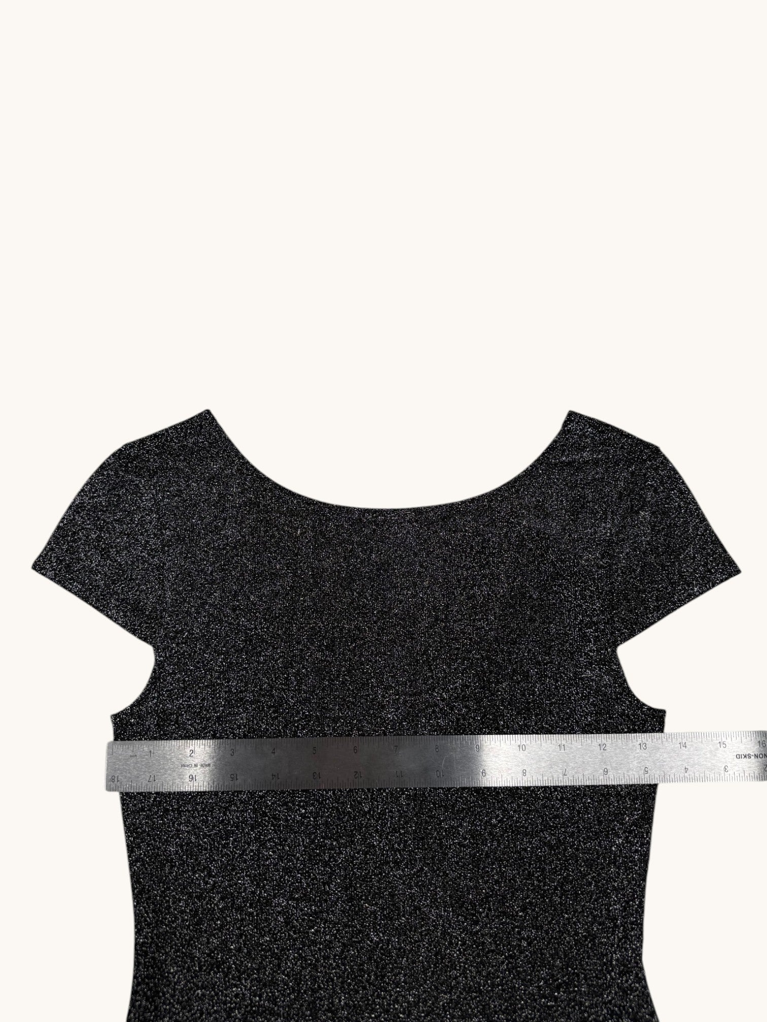 Express Black Sparkle Top - XS
