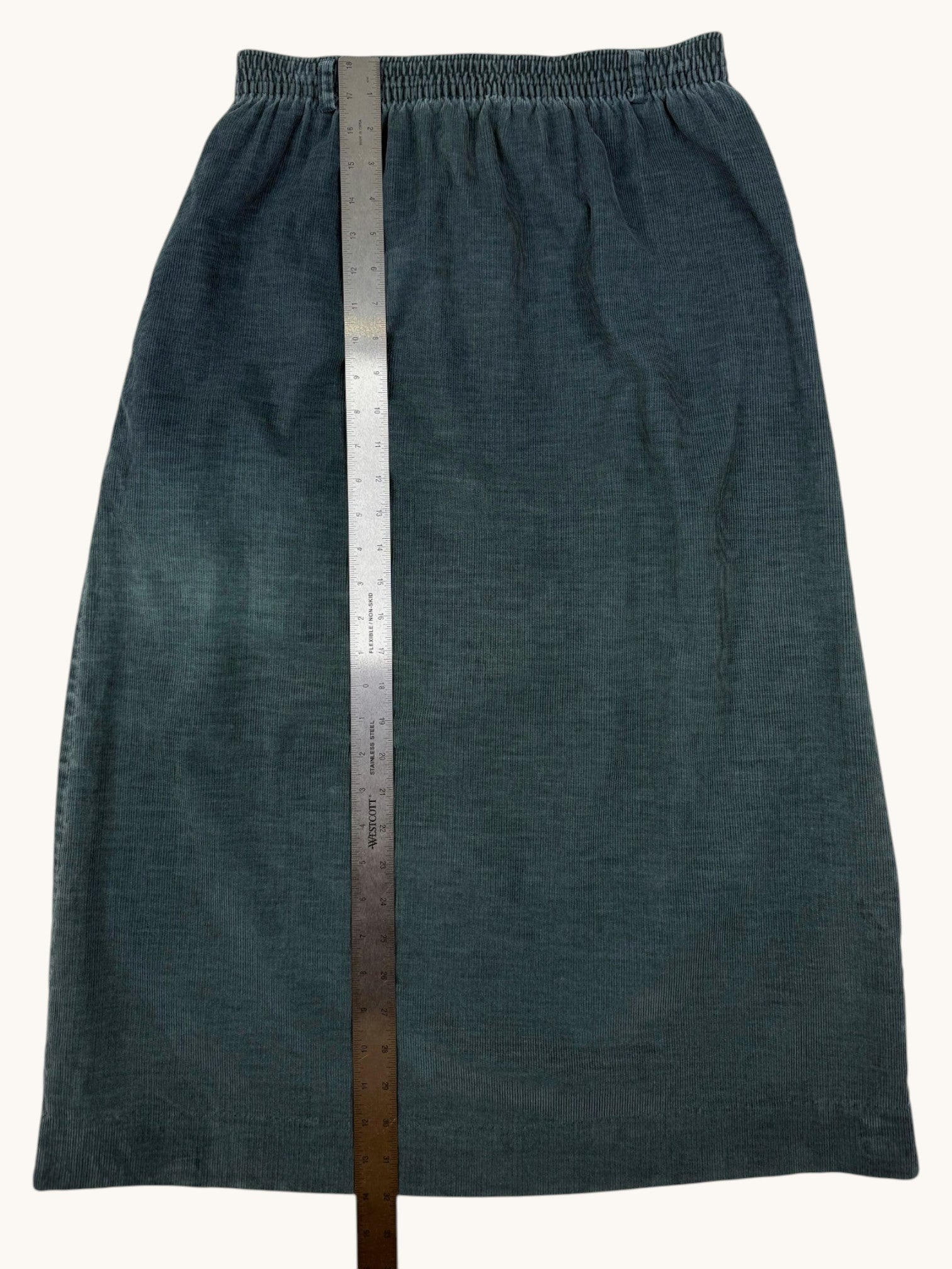 90s Lands' End Green Skirt - M