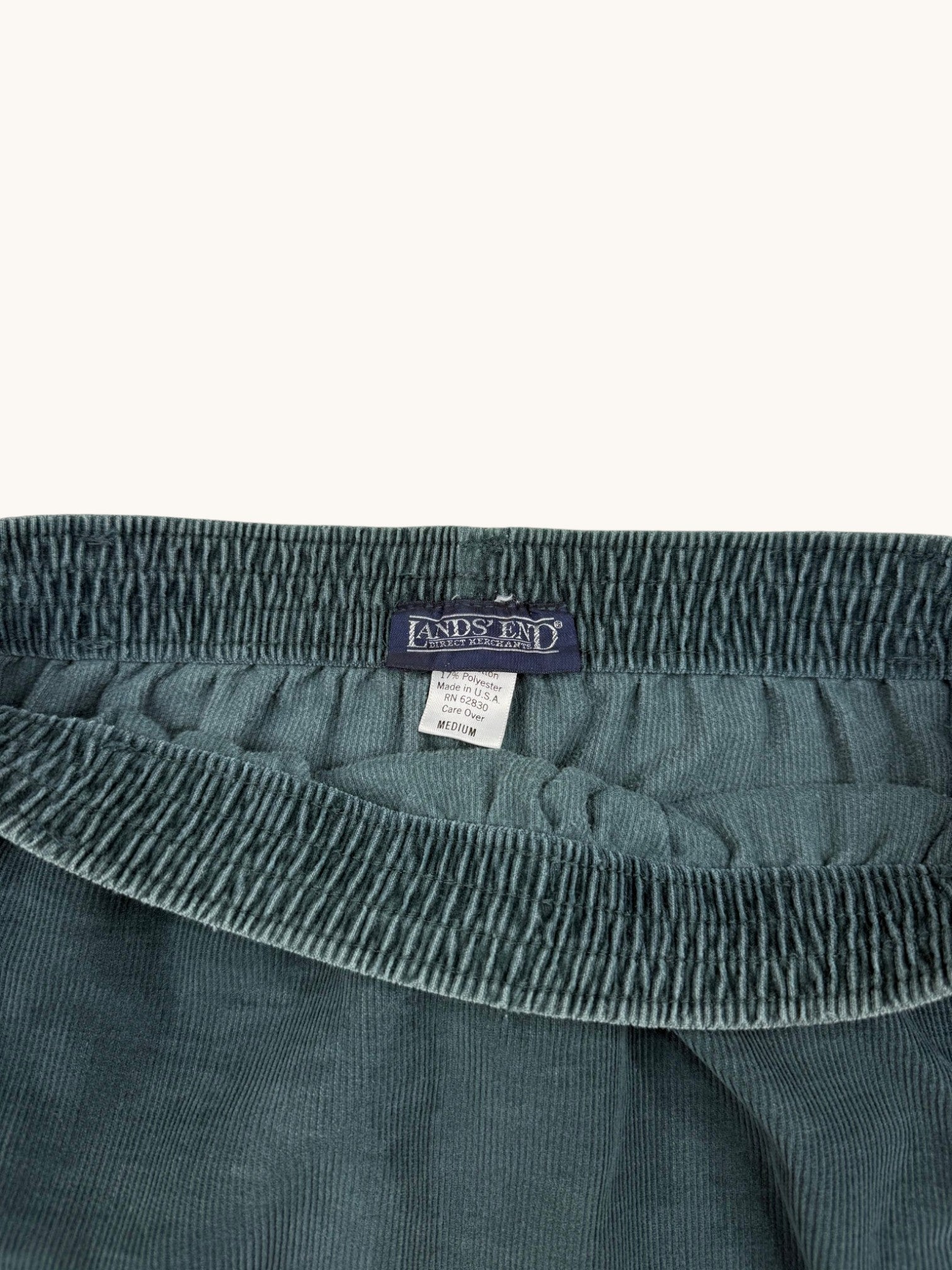 90s Lands' End Green Skirt - M