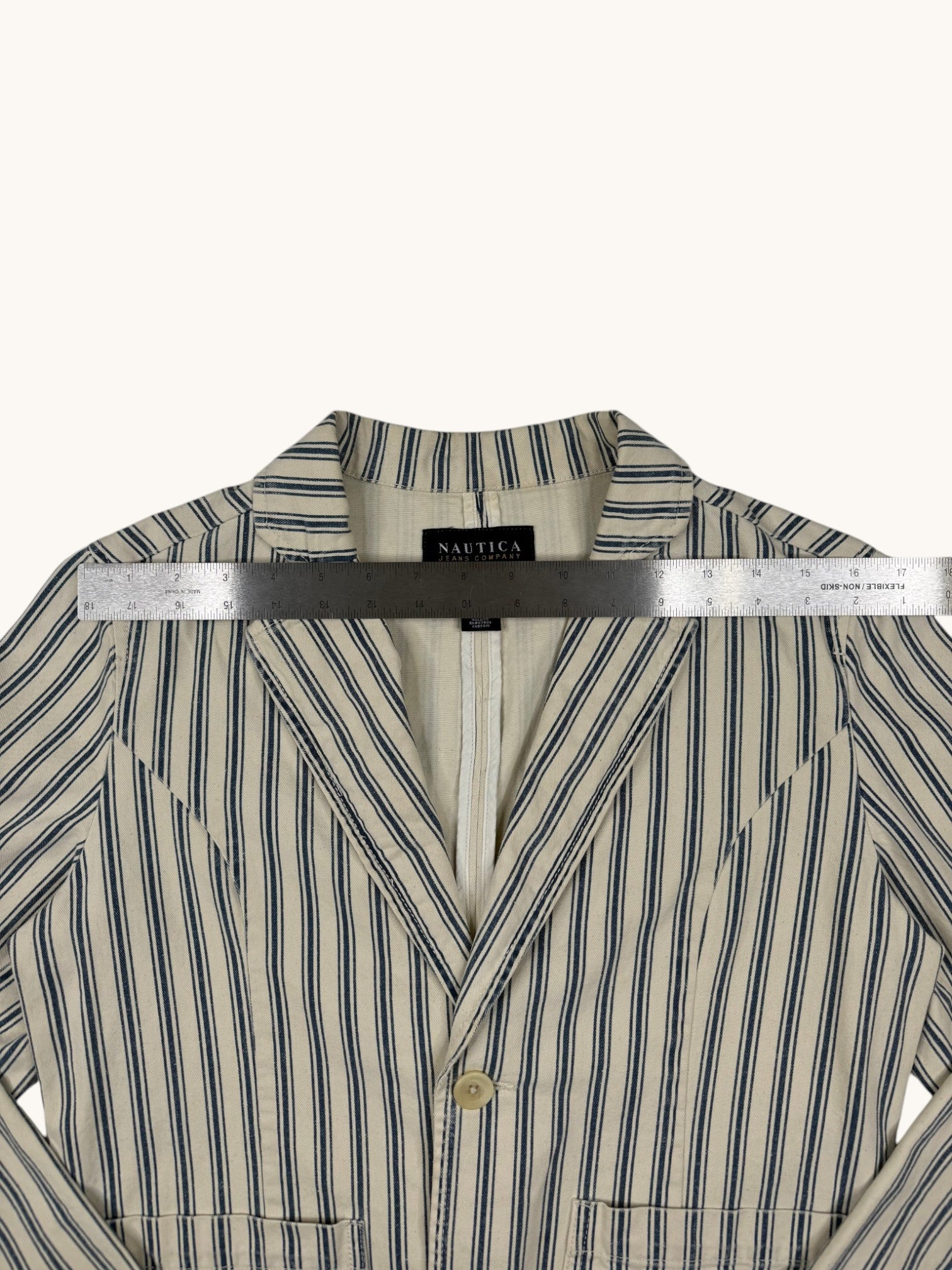 90s Nautica Striped Blazer - M