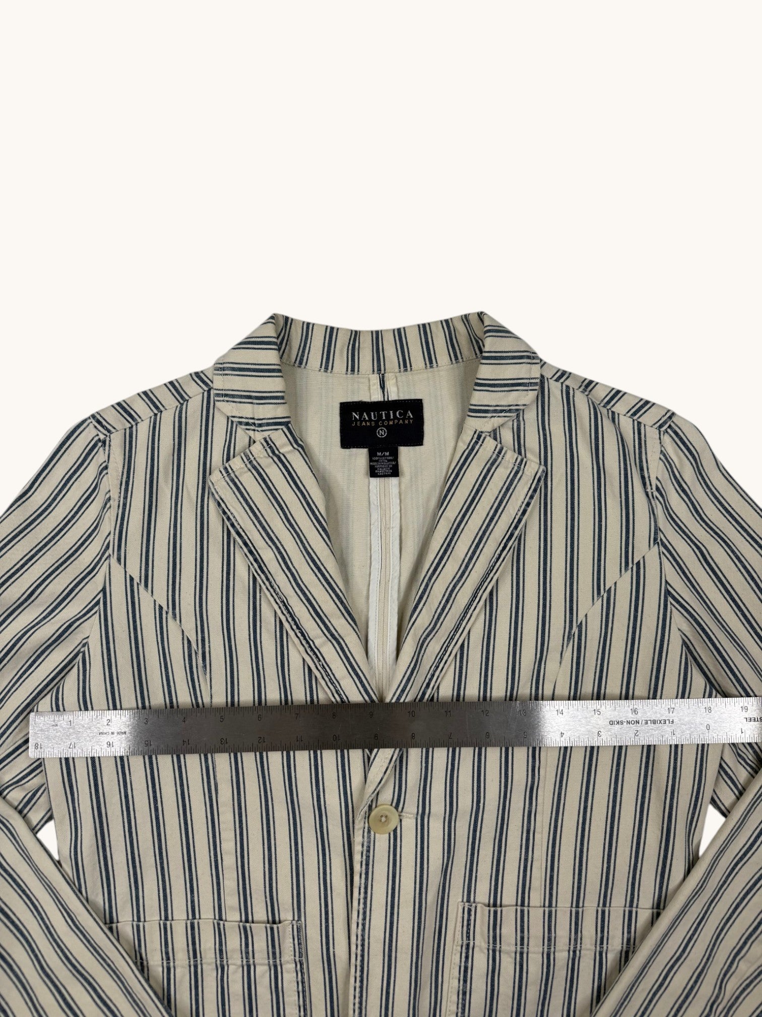 90s Nautica Striped Blazer - M