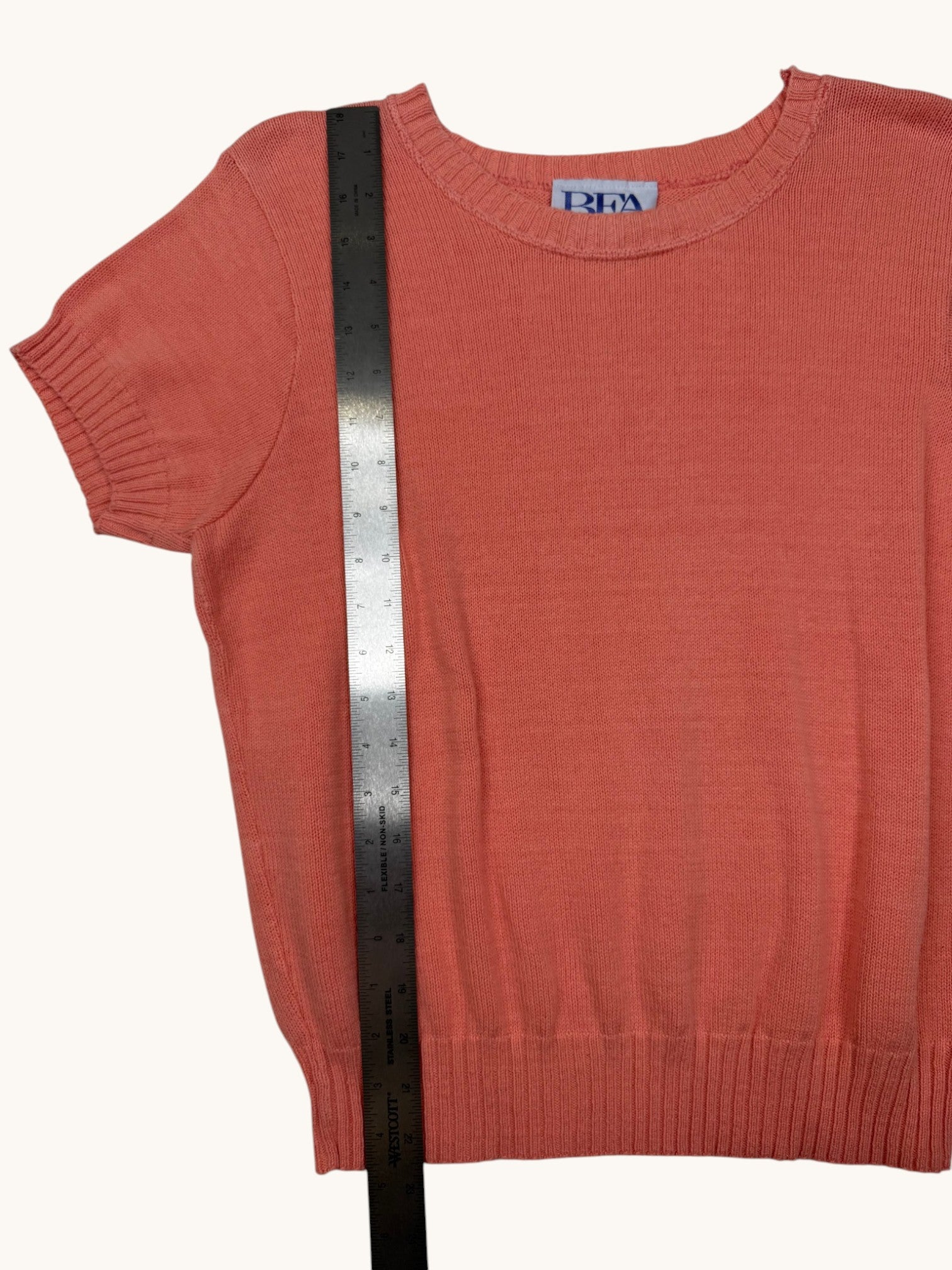 90s BFA Classics Orange Sweater - M