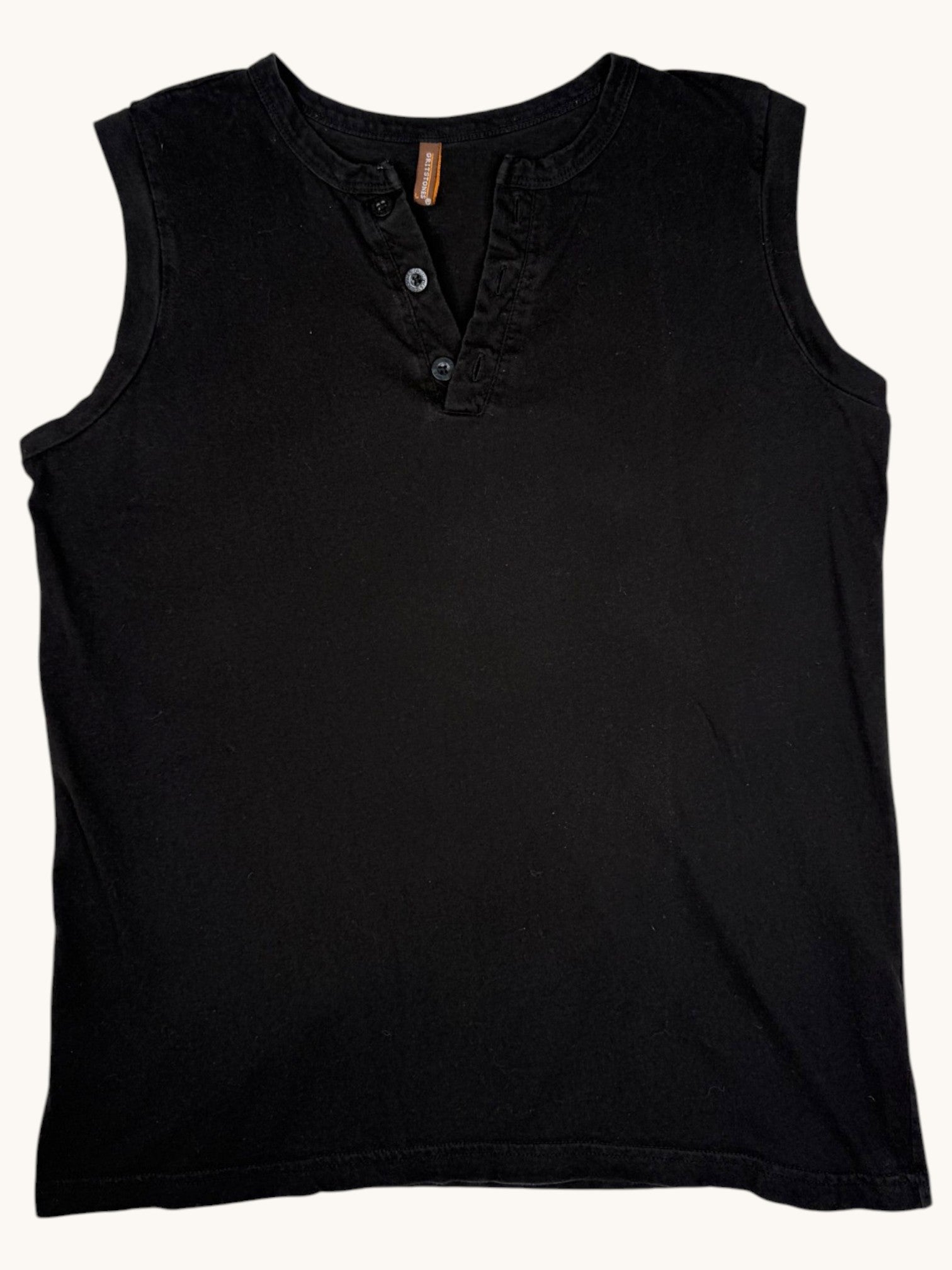 Gritstones Black Tank - L