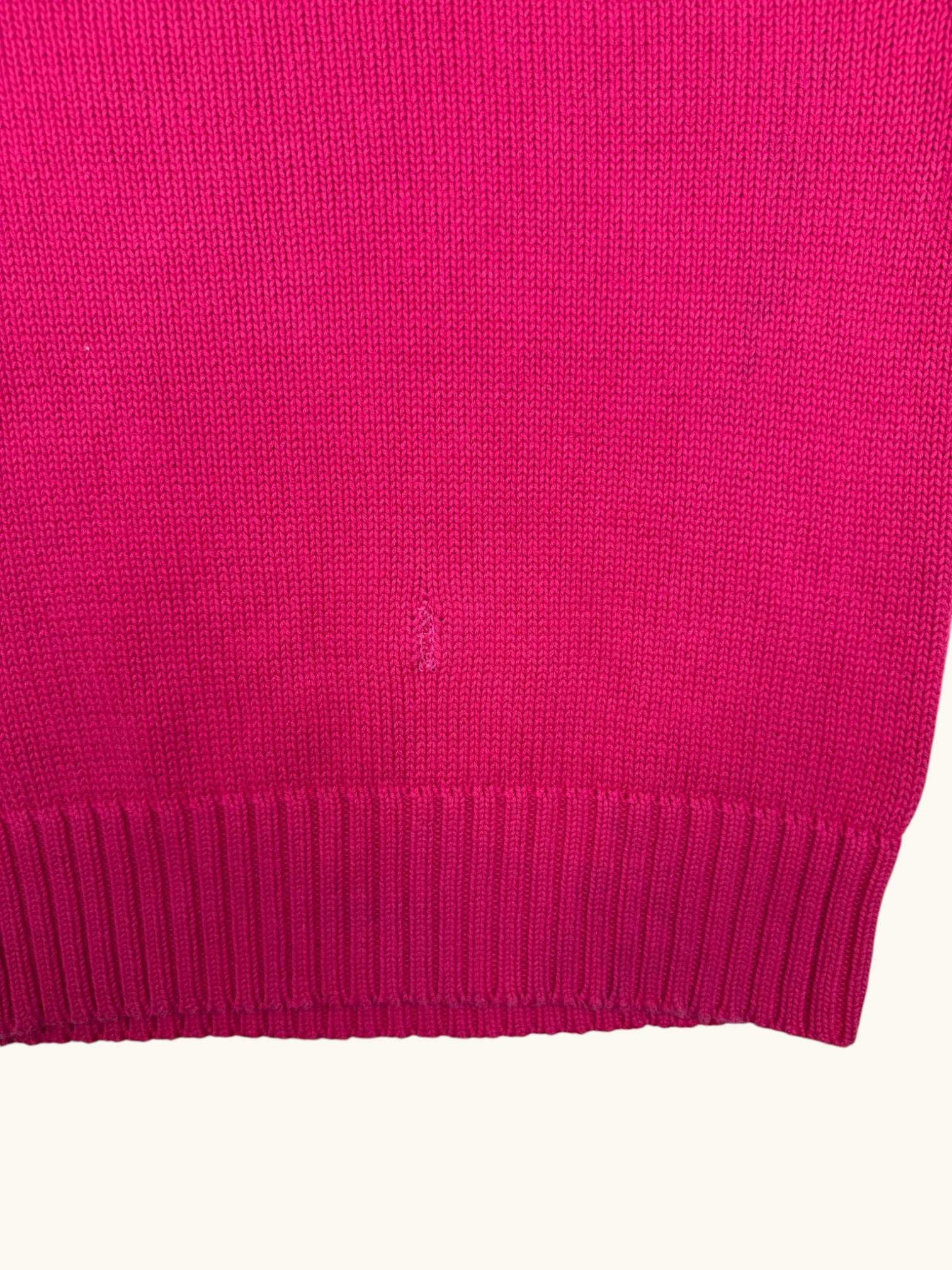 90s Billblass Jeans Pink Turtleneck Sweater - S