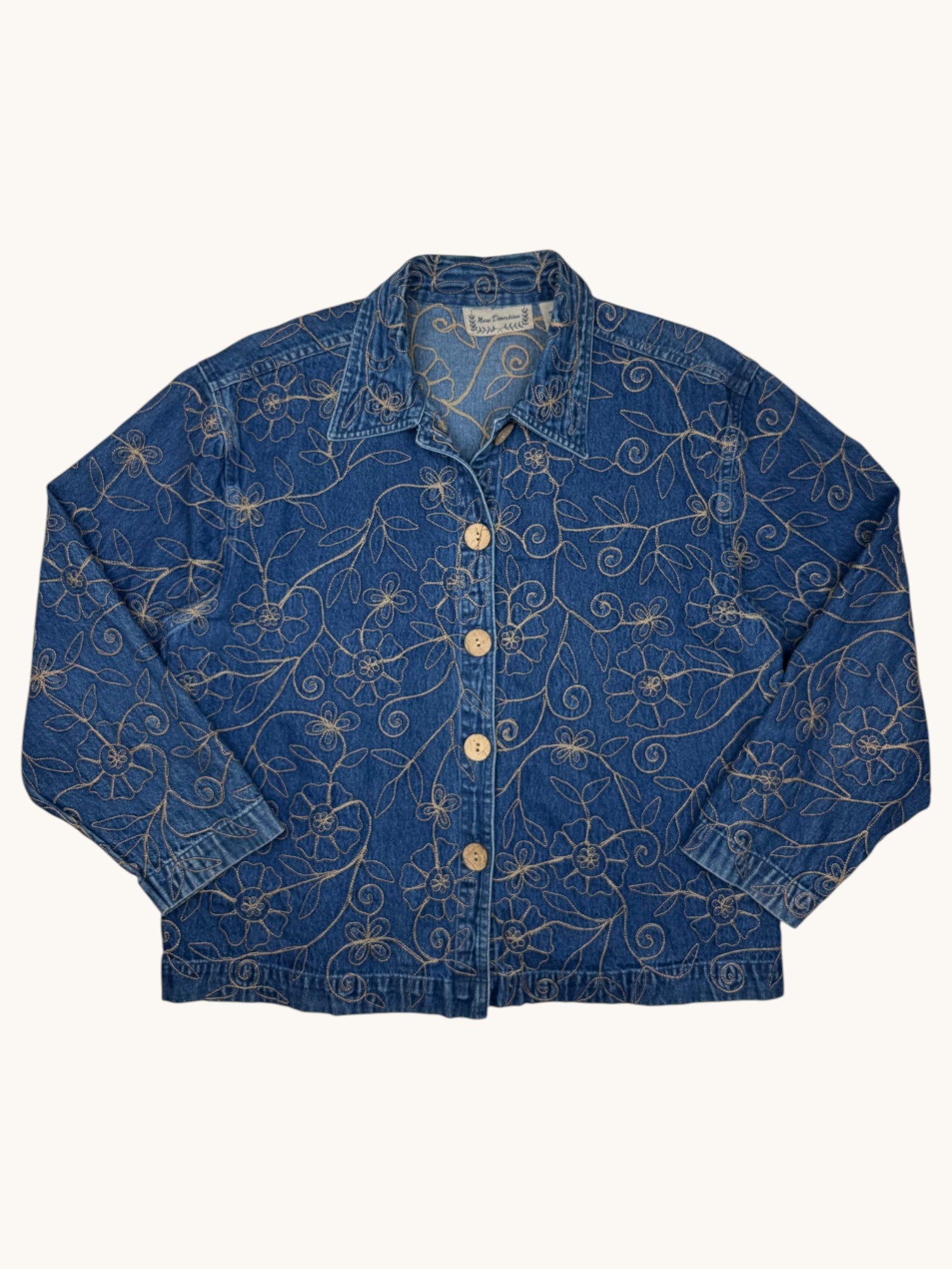 00s New Direction Blue Denim Jacket - M
