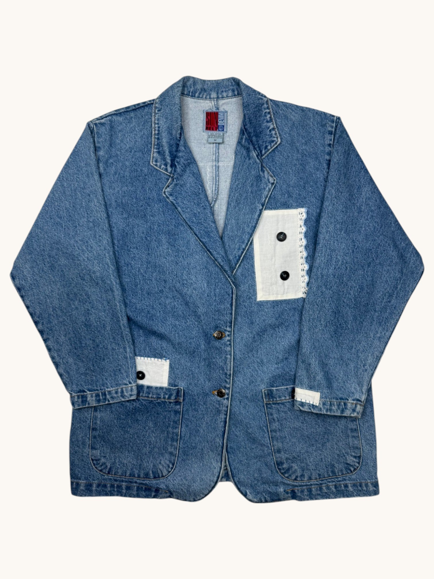 90s Sunbelt Denim Blue Denim Jacket - M
