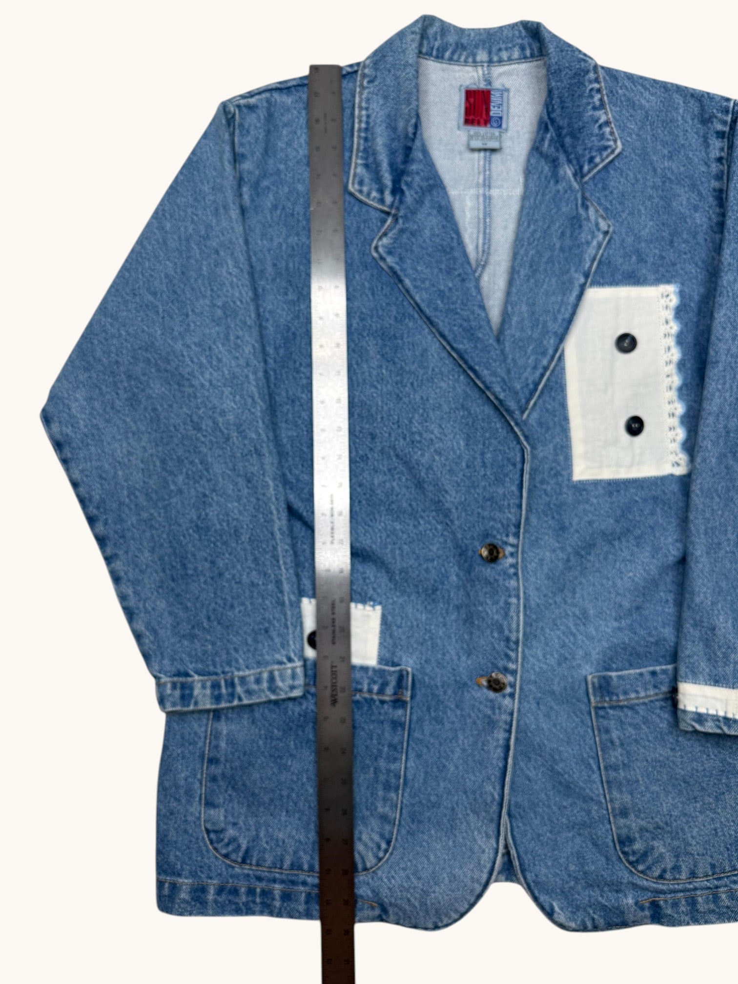 90s Sunbelt Denim Blue Denim Jacket - M