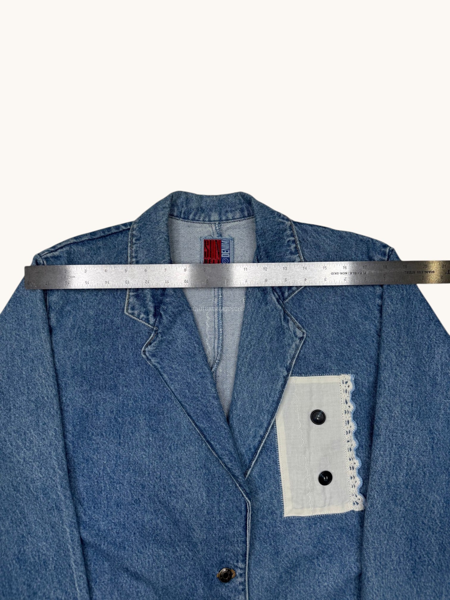 90s Sunbelt Denim Blue Denim Jacket - M