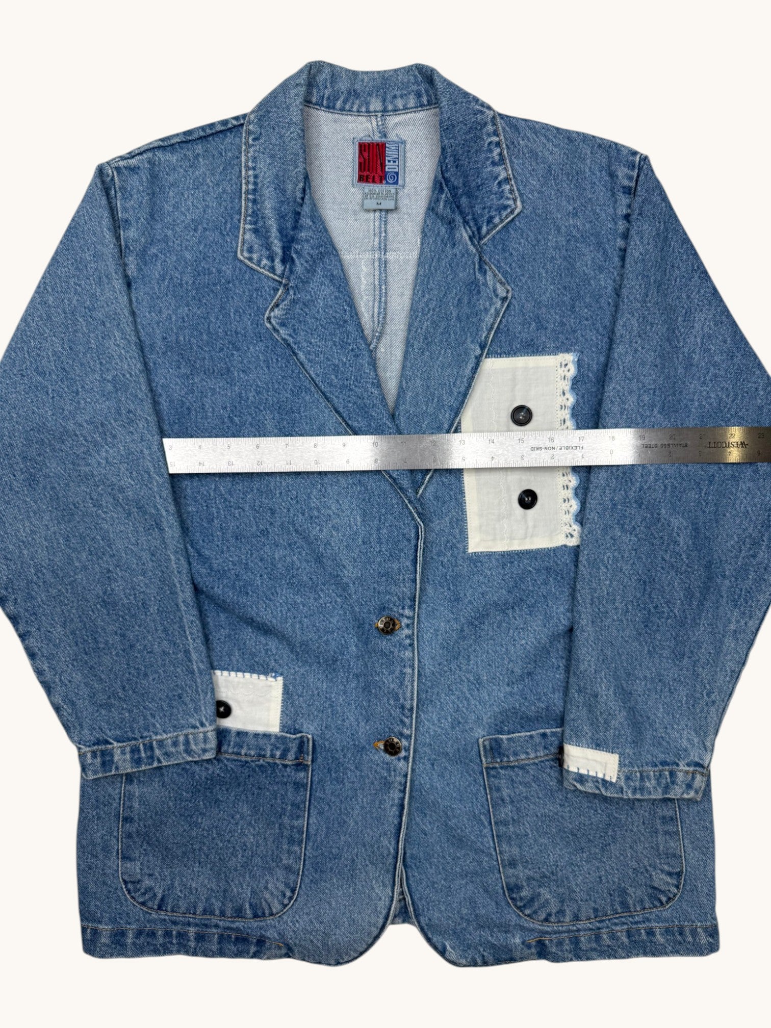 90s Sunbelt Denim Blue Denim Jacket - M