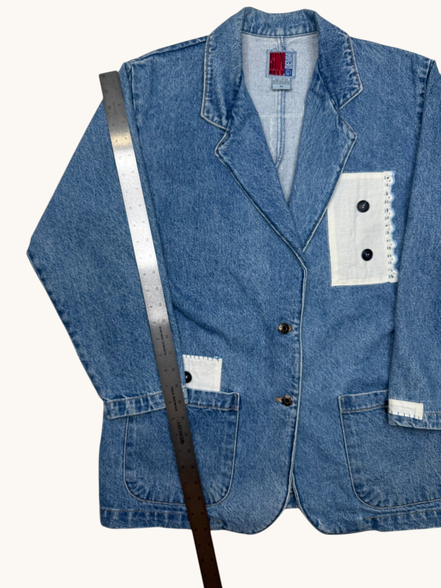 90s Sunbelt Denim Blue Denim Jacket - M