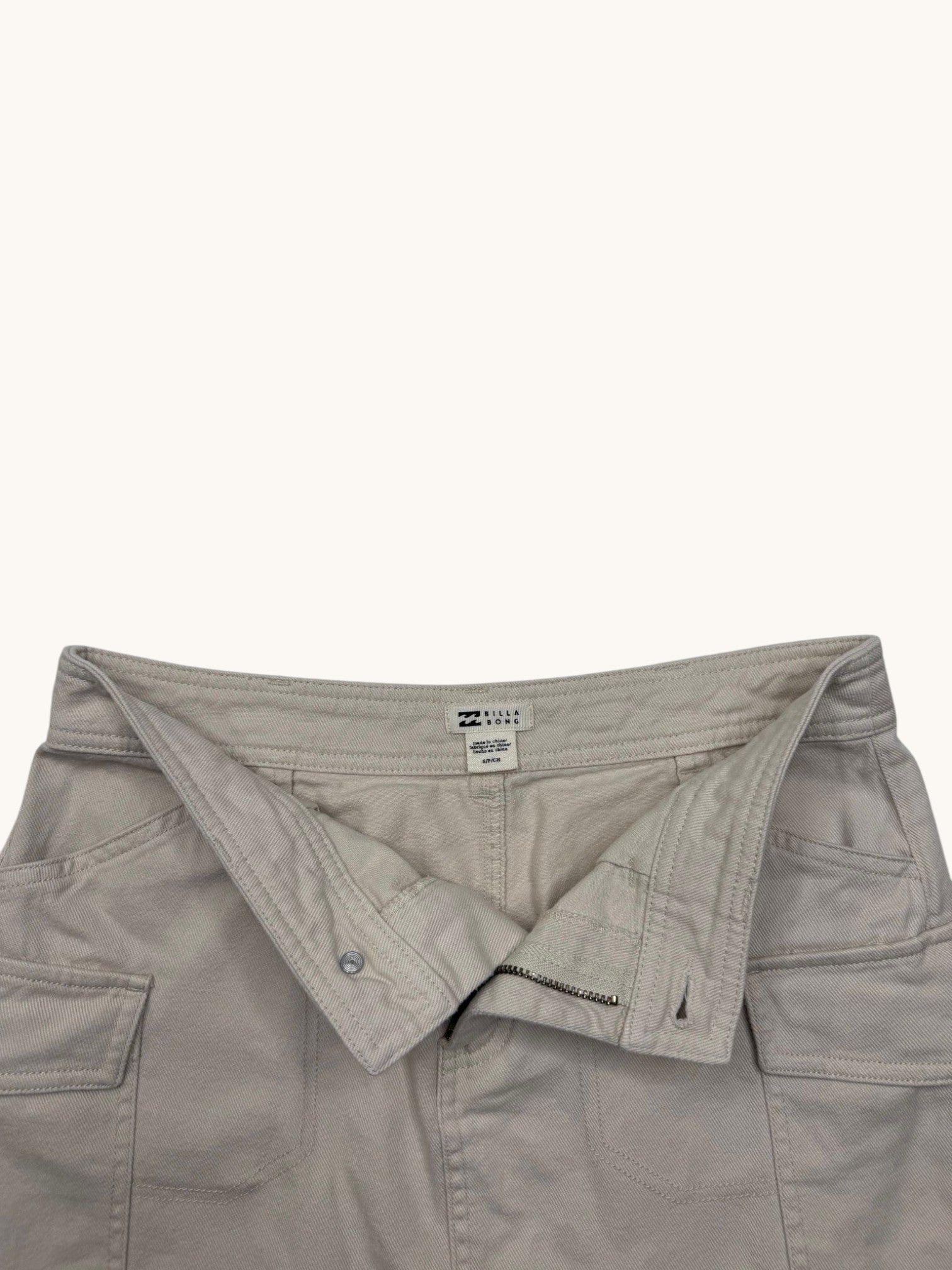 00s Billabong Beige Skirt - S