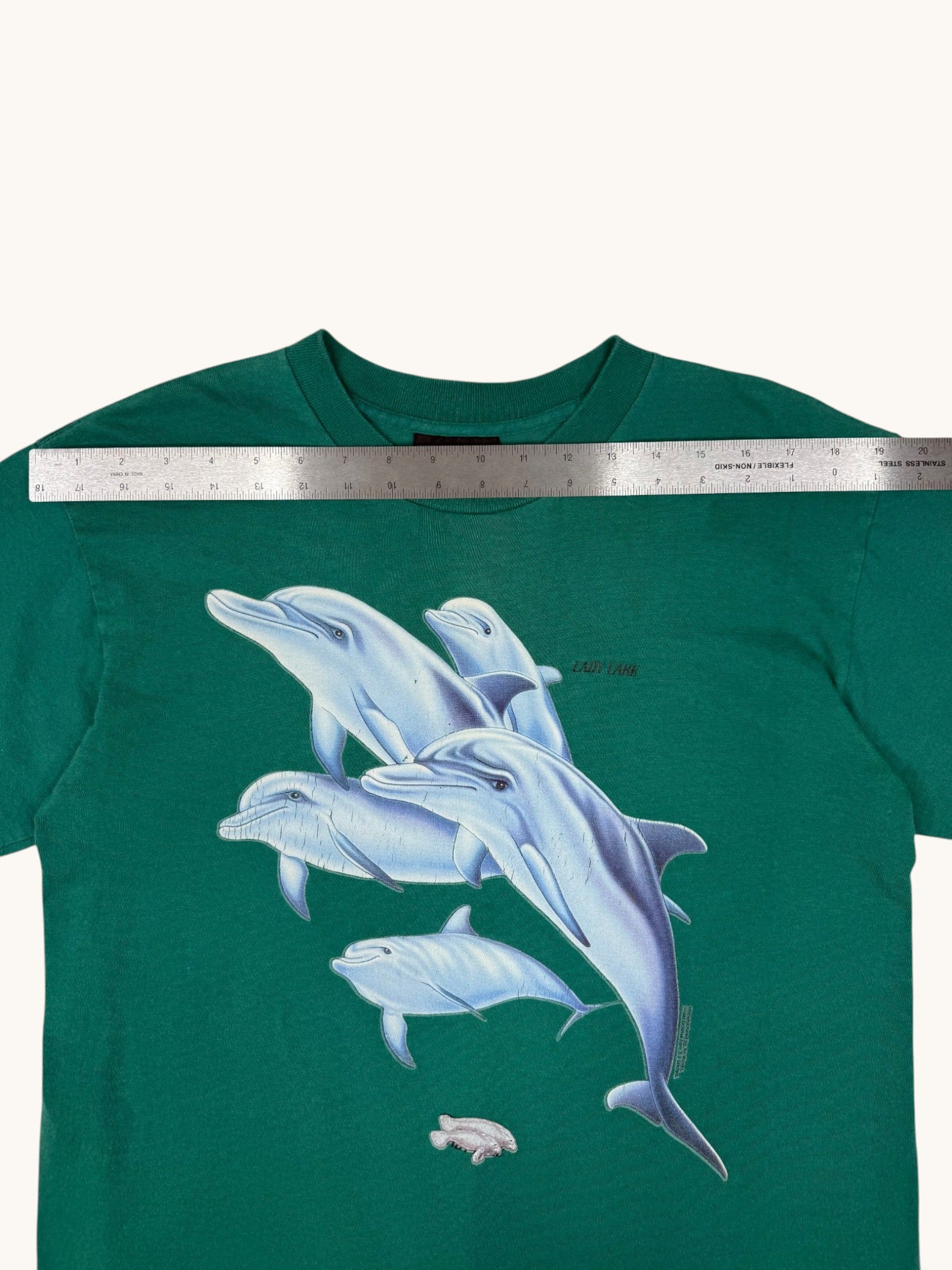90s Concepts Sports Green Dolphin Tee - M