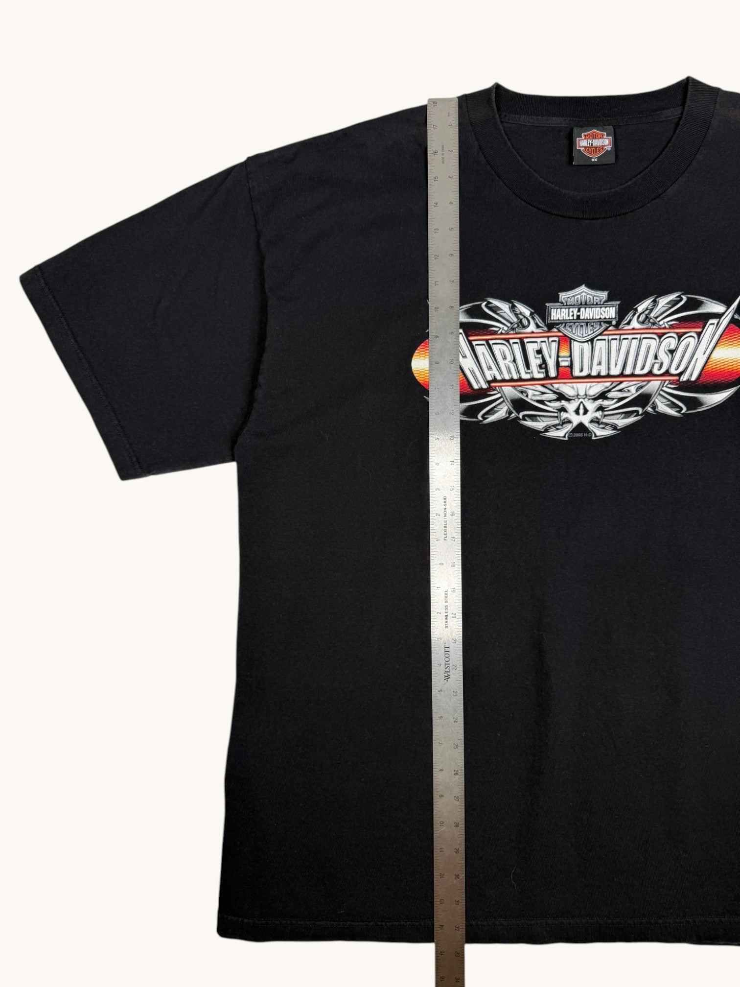 90s Harley Davidson Graphic Tee - 3XL