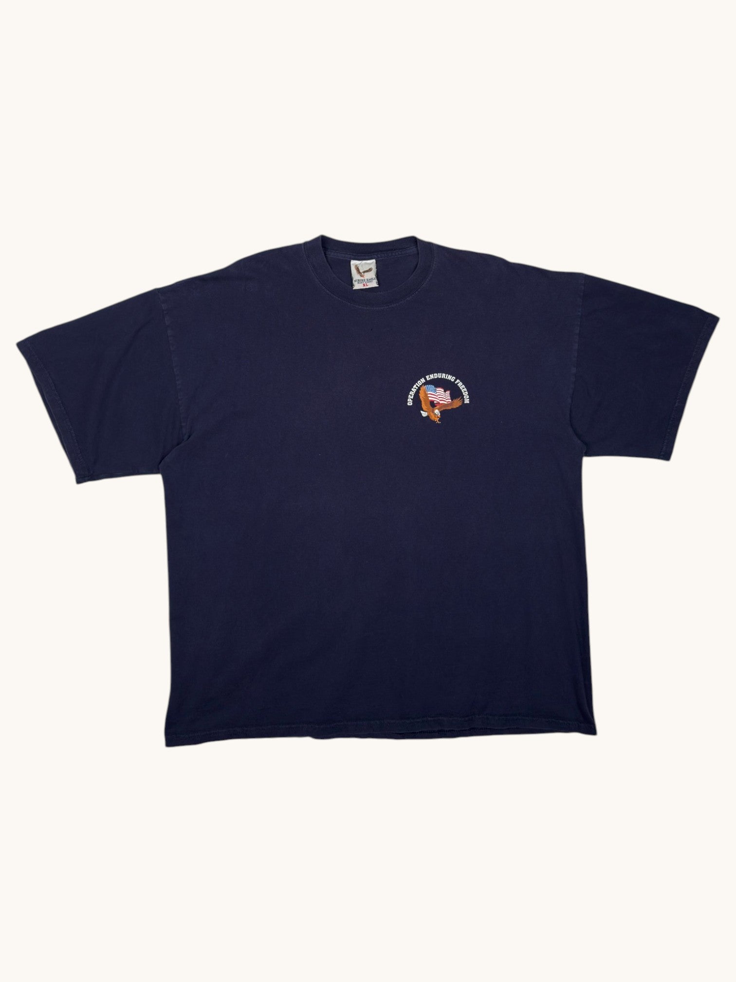90s Strike Eagle Navy Graphic Tee - XL