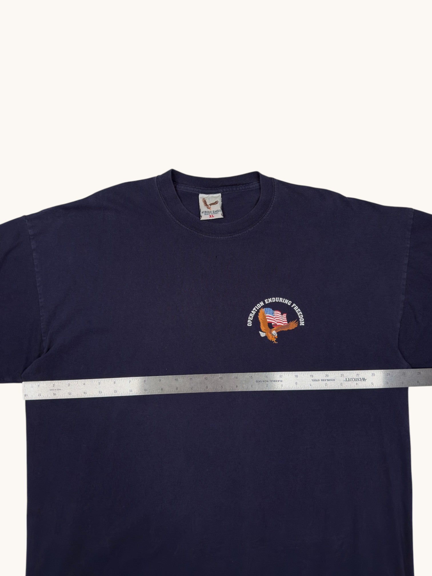 90s Strike Eagle Navy Graphic Tee - XL