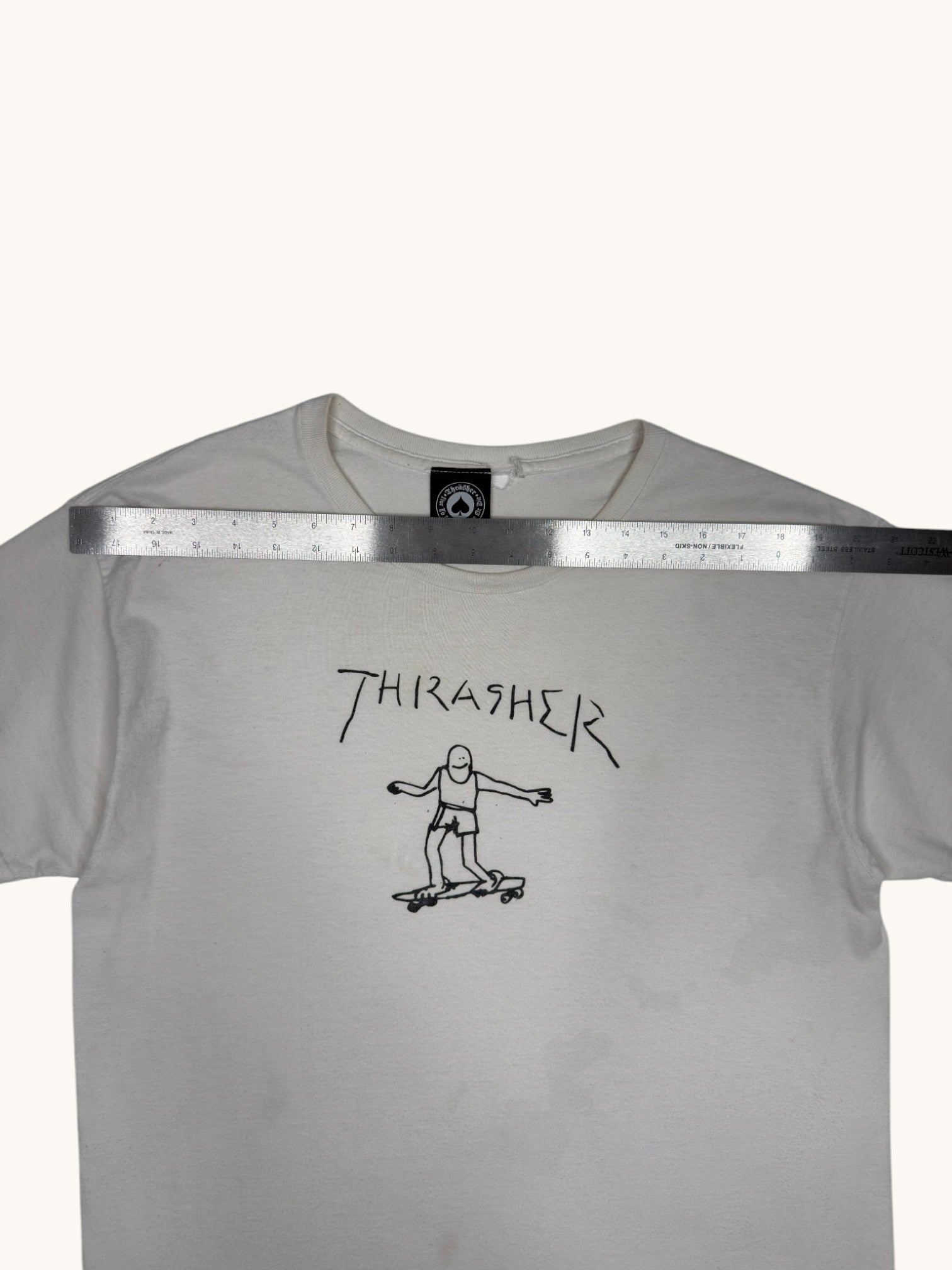 90s Thrasher Graphic Tee - L