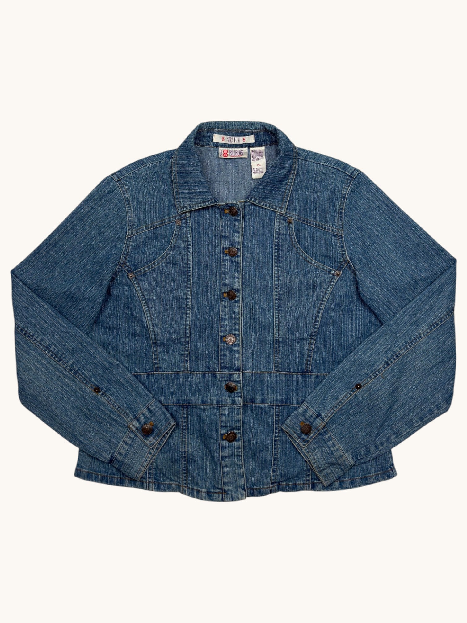 90s Billblass Jeans Blue Denim Jacket