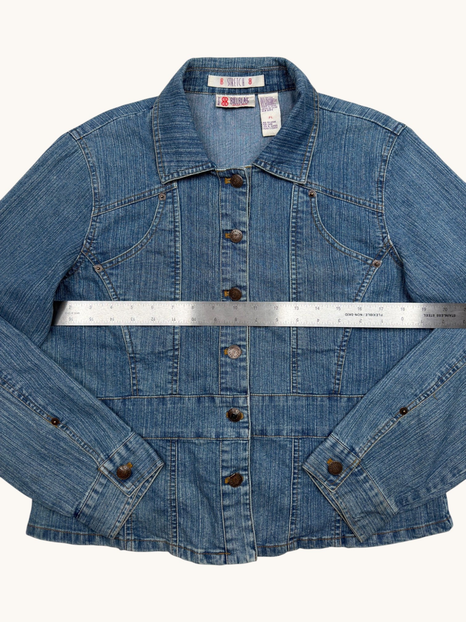 90s Billblass Jeans Blue Denim Jacket