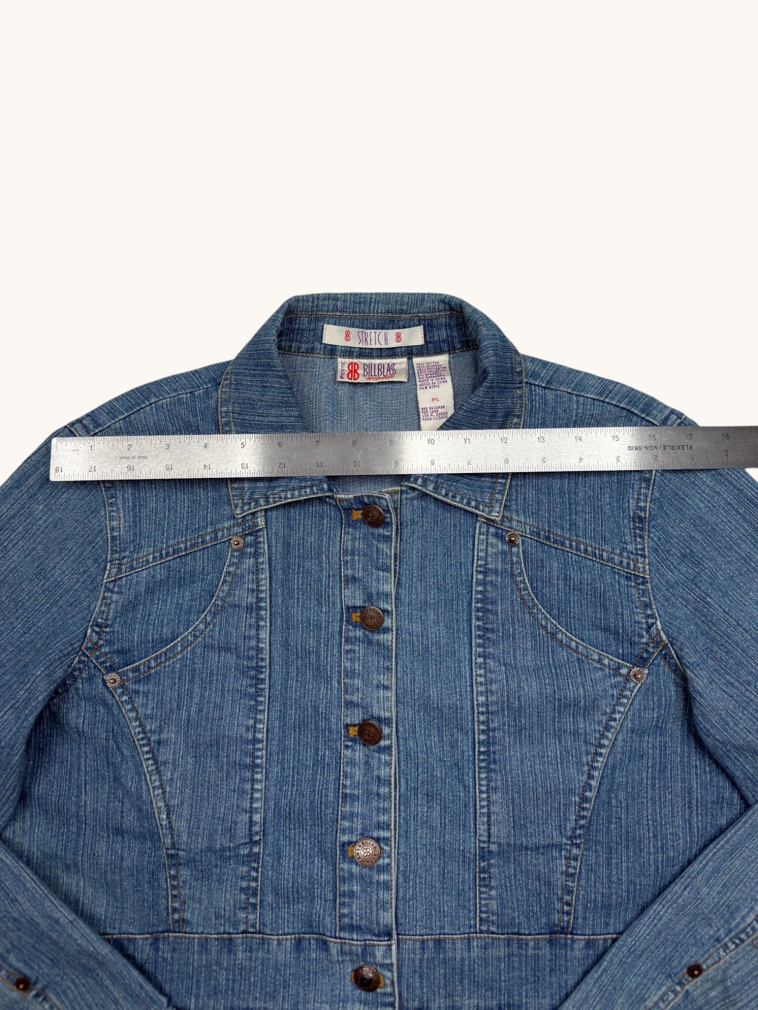 90s Billblass Jeans Blue Denim Jacket