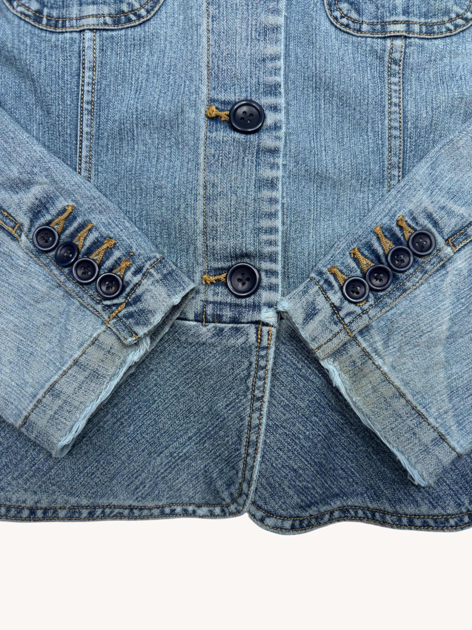 90s St. John's Bay Blue Denim Jacket - S