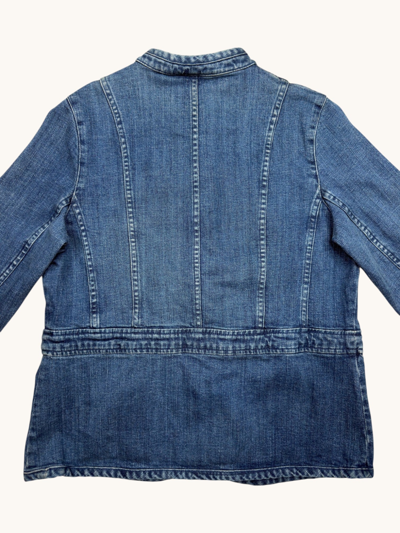 90s JM Collection Blue Denim Jacket - 10