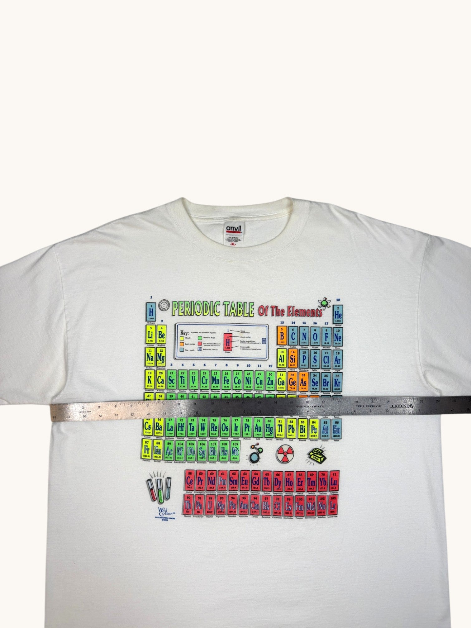 00s Anvil Periodic Table Tee - XL