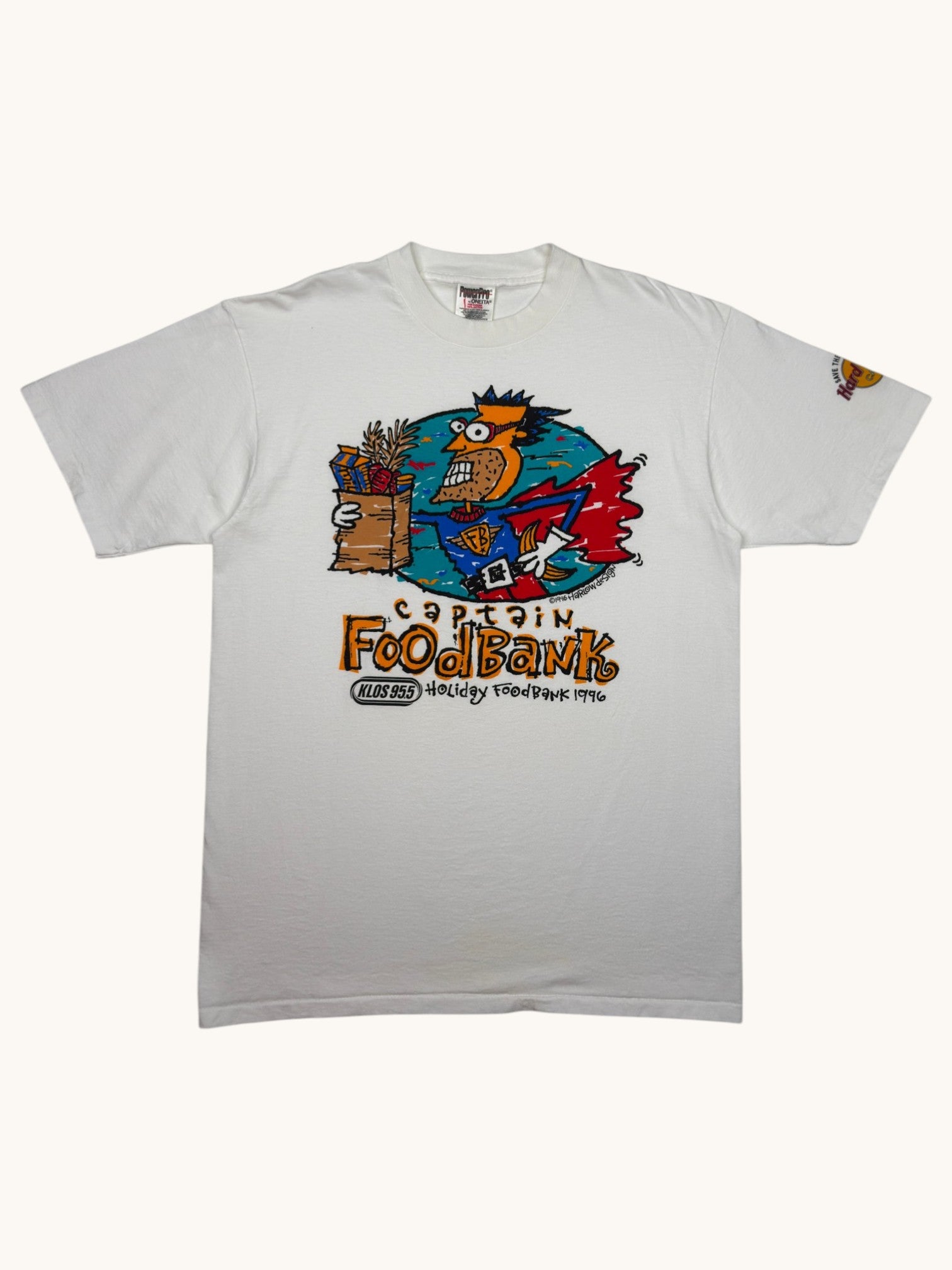 90s PowerPro by Oneita Hard Rock Cafe Tee - L
